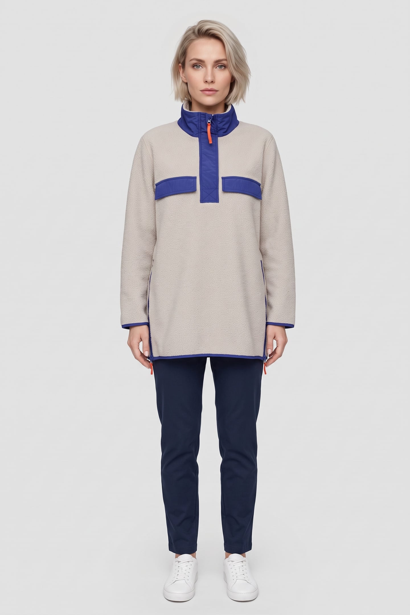 MUST FLEECE JACKET BEIGE 1