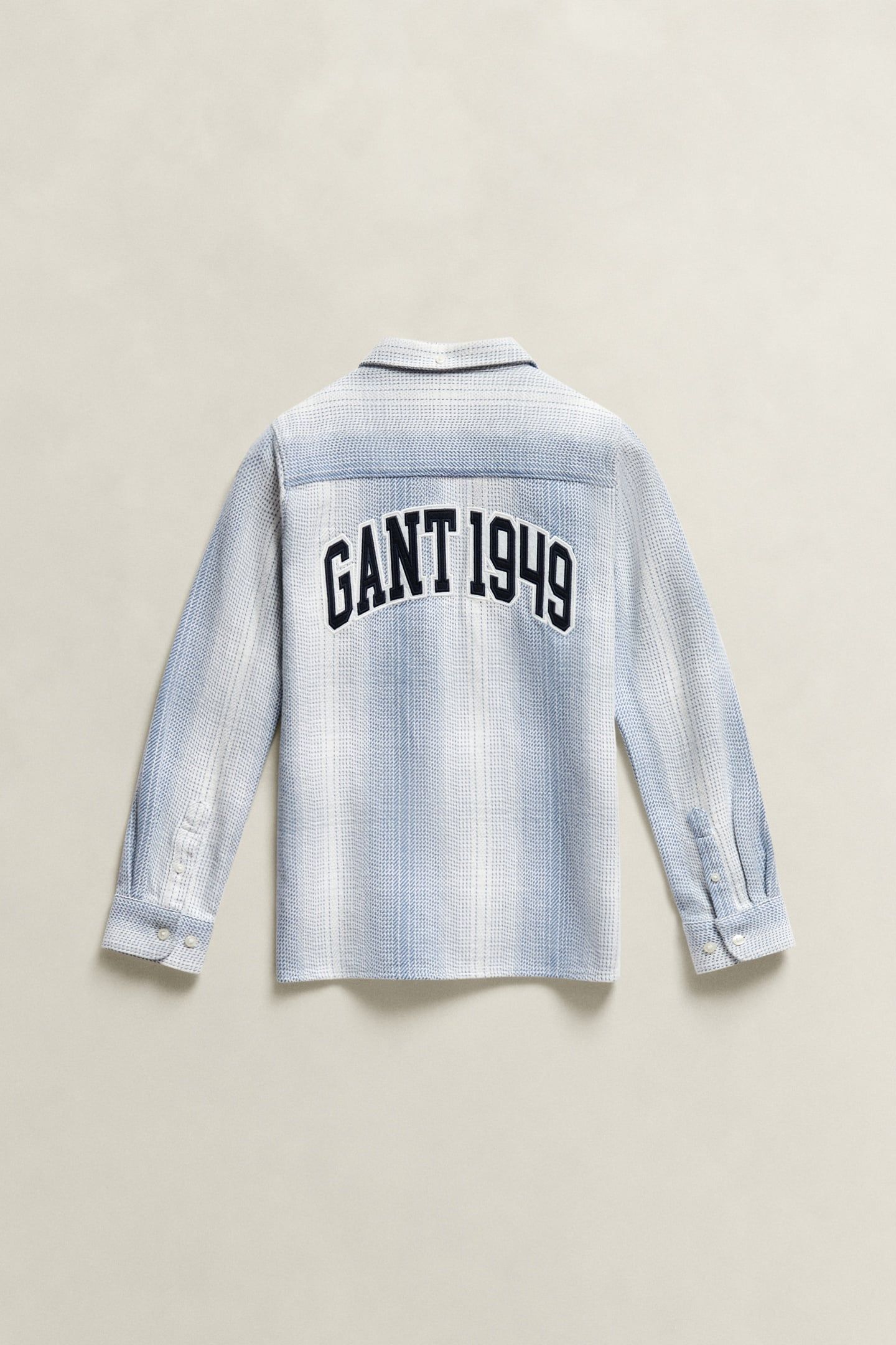 TEEN BOYS CHECKED OVERSHIRT SKY BLUE 2