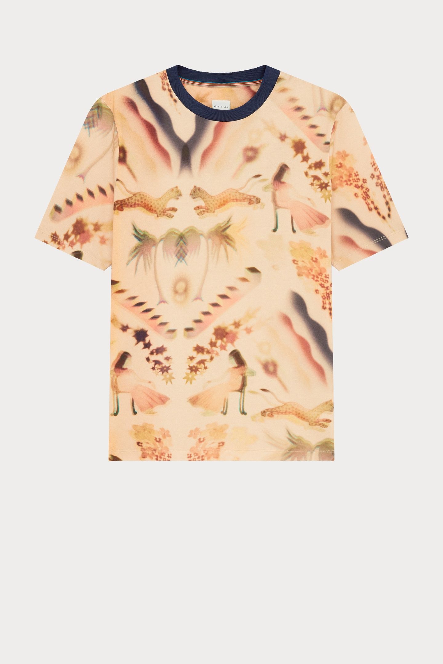 MENS LUMINERE PRINT TSHIRT LIGHT BEIGE 6