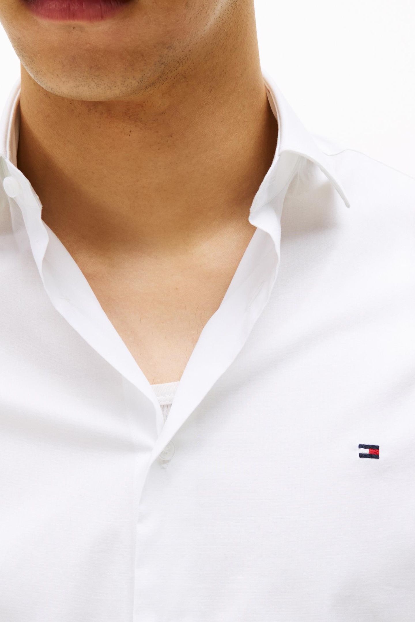 FLEX POPLIN SHIRT BRIGHT WHITE 5