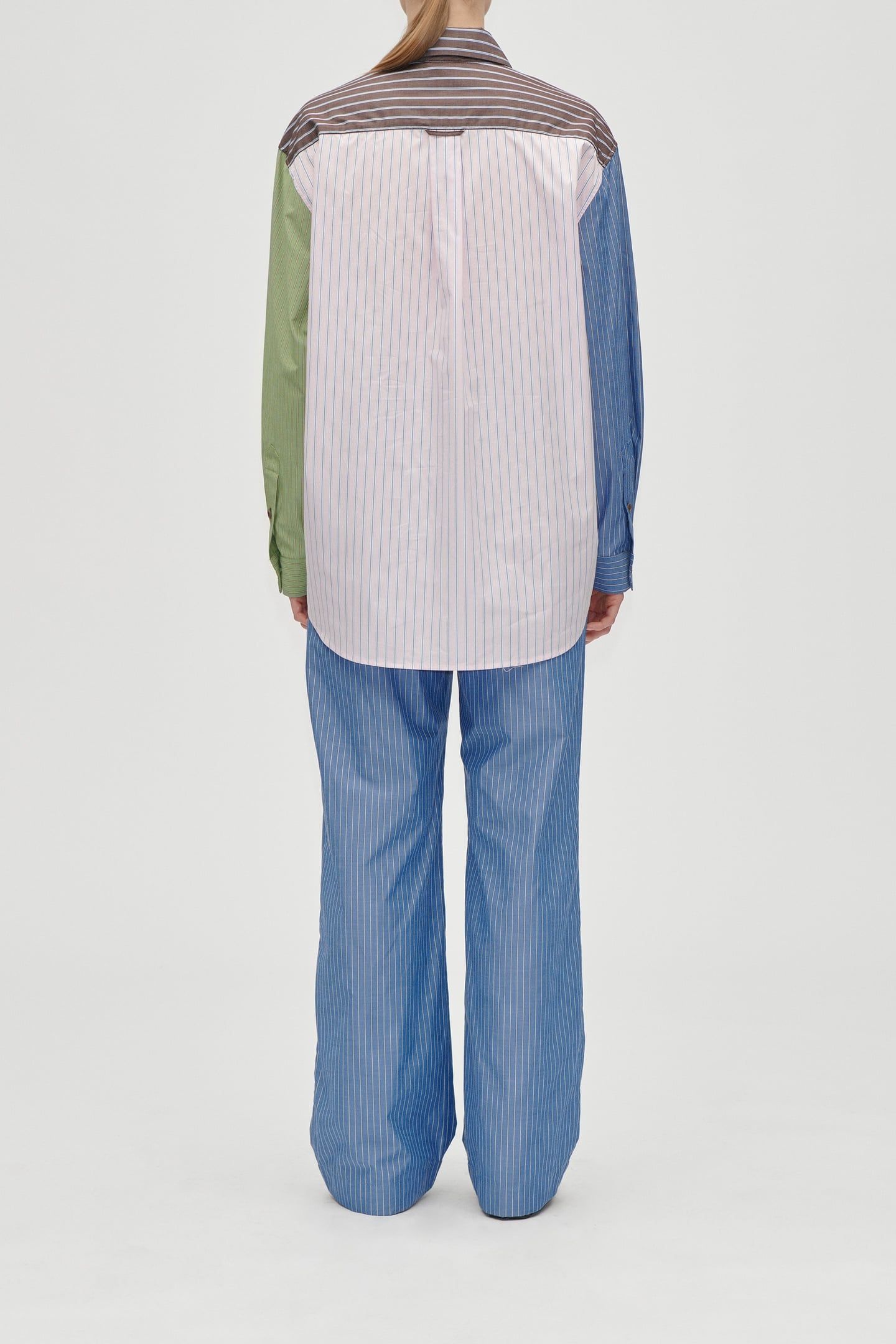 POCKET ELASTICATED LONG PANTS BLUE 2