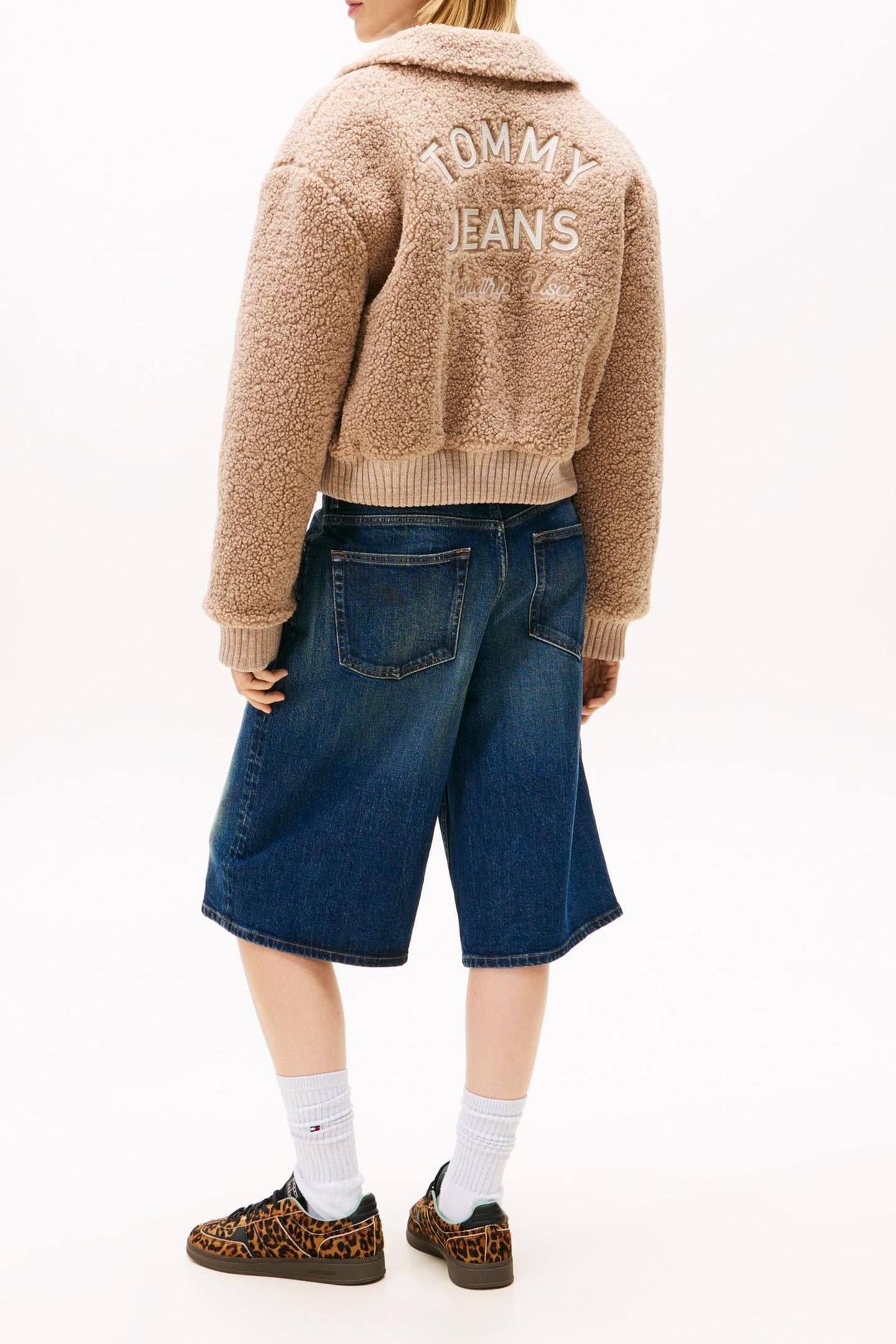 TJW TEDDY VARSITY BOMBER MALTED MILK 2