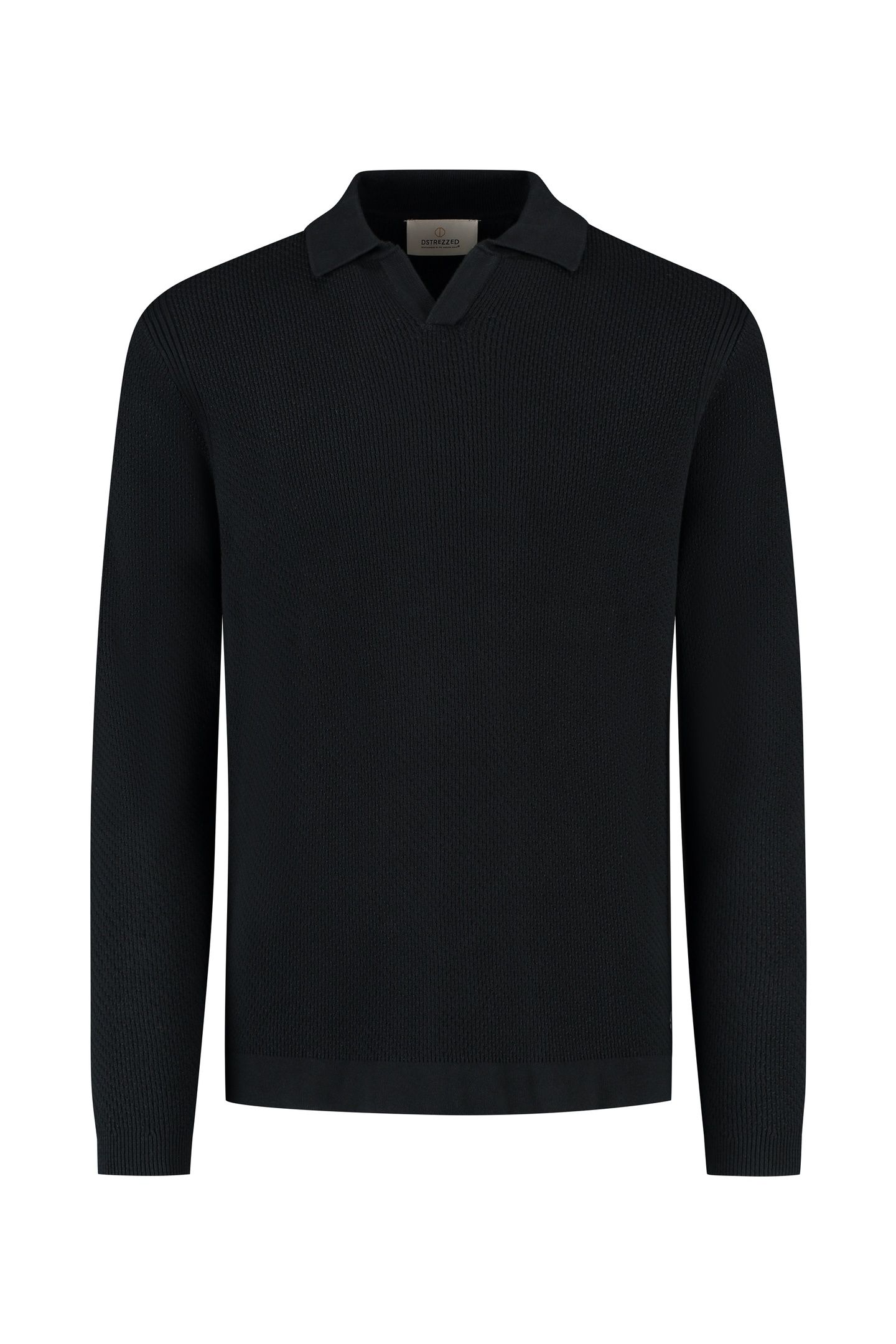 DS_KOSTAS LONGSLEEVE POLO BLACK 4