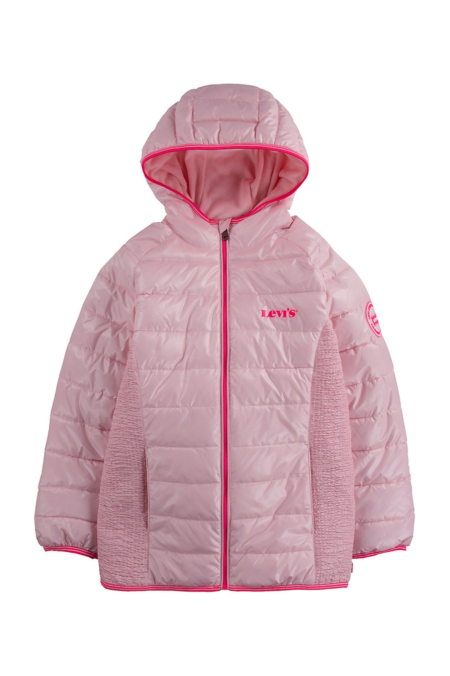 GIRLS MID WEIGHT SLIM PUFFER ALMOND BLOSSOM 1