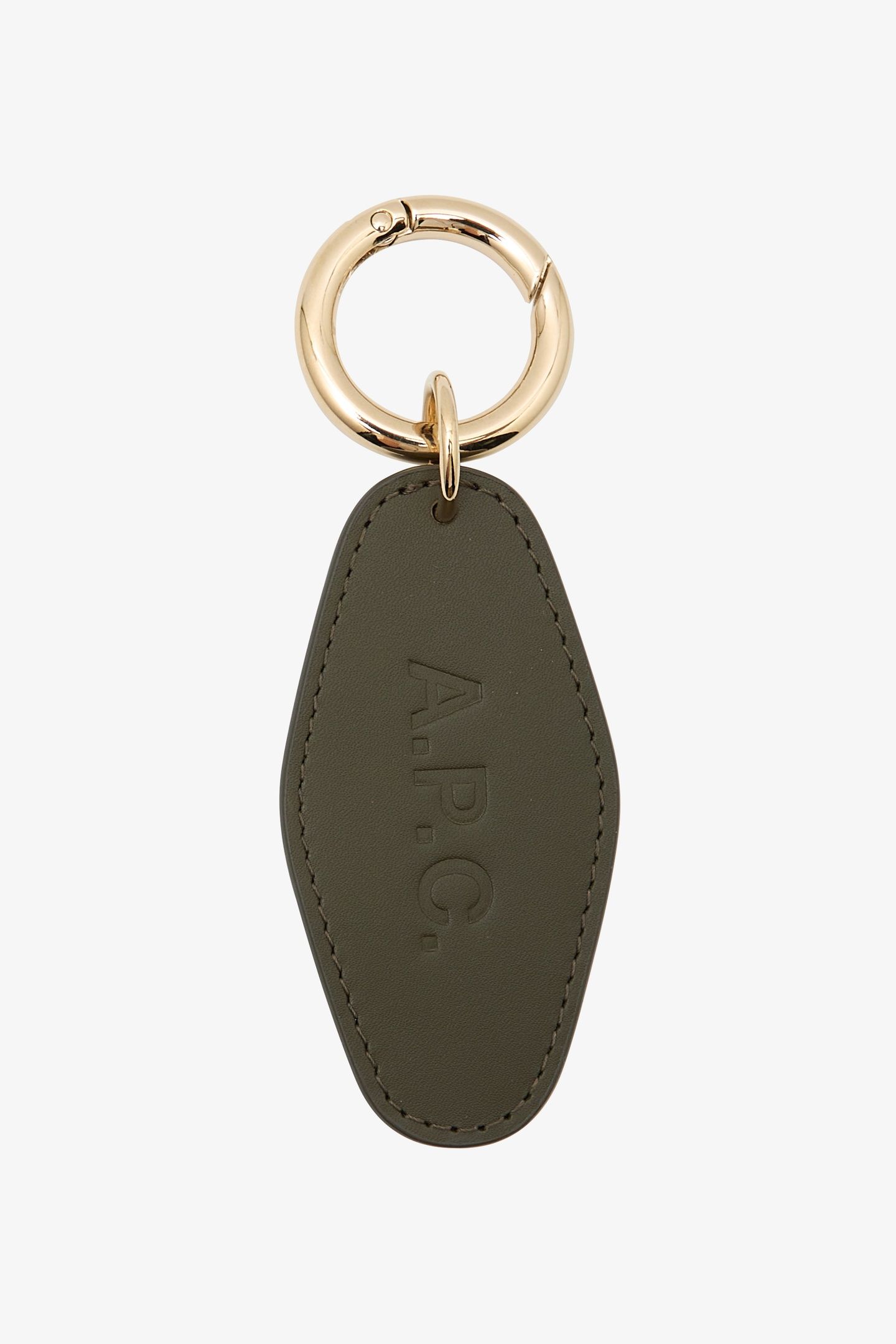 KEYRING DIAMOND DARK KHAKI 1