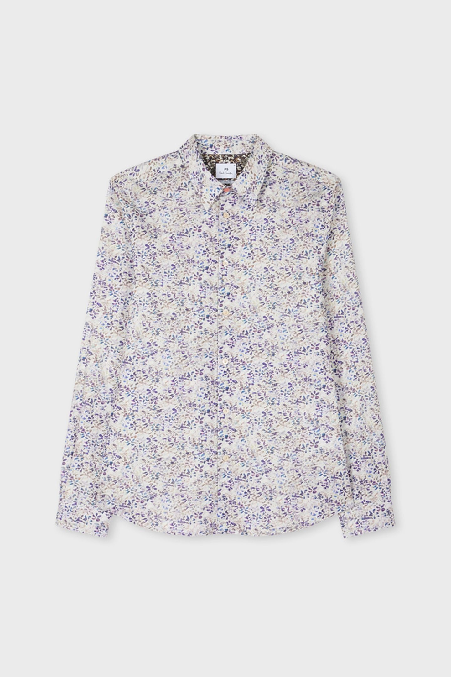 MENS LS TAILORED FIT SHIRT LIGHT BLUE 5