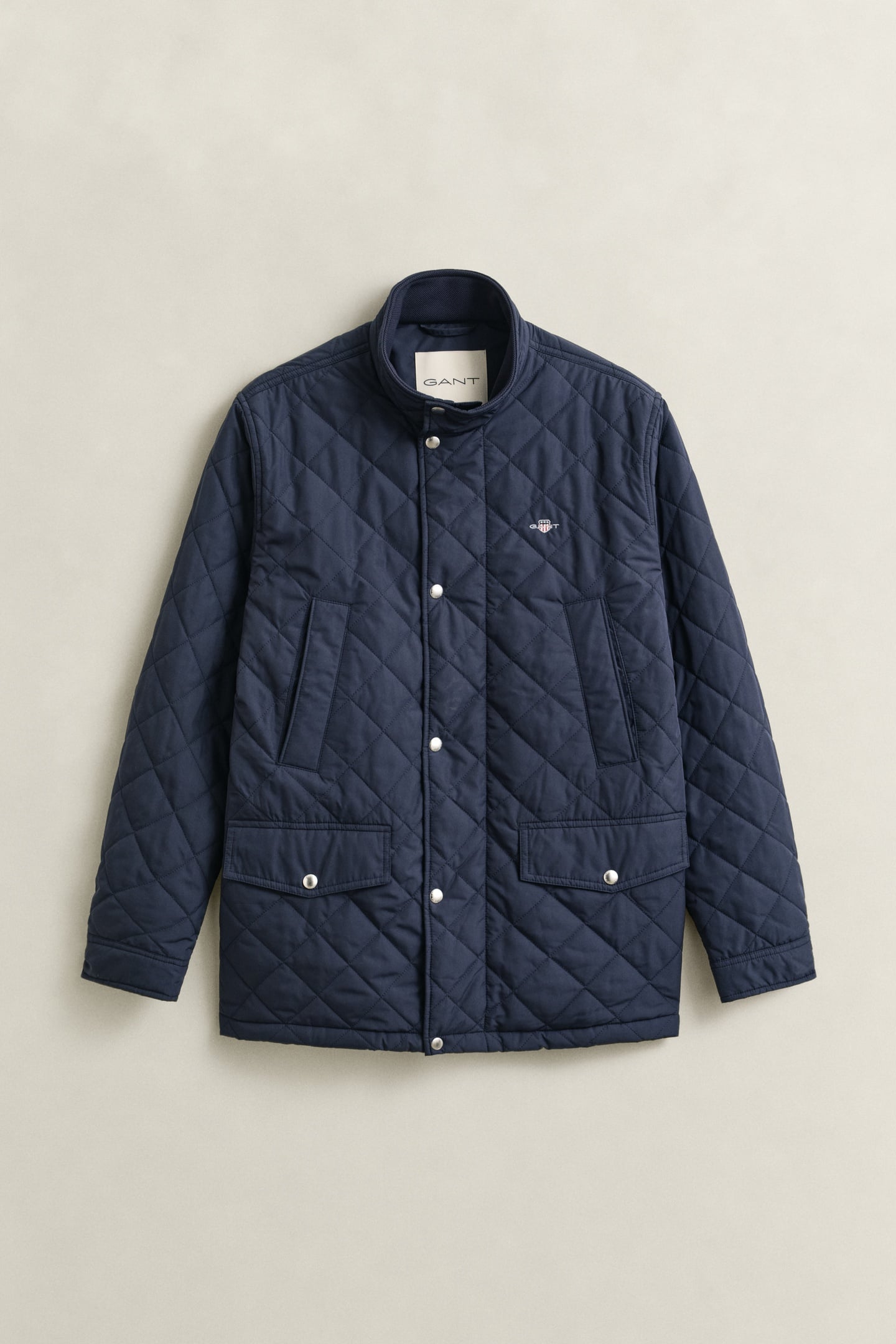 QUILTED WINDCHEATER MID JACKET EVENING BLUE 4
