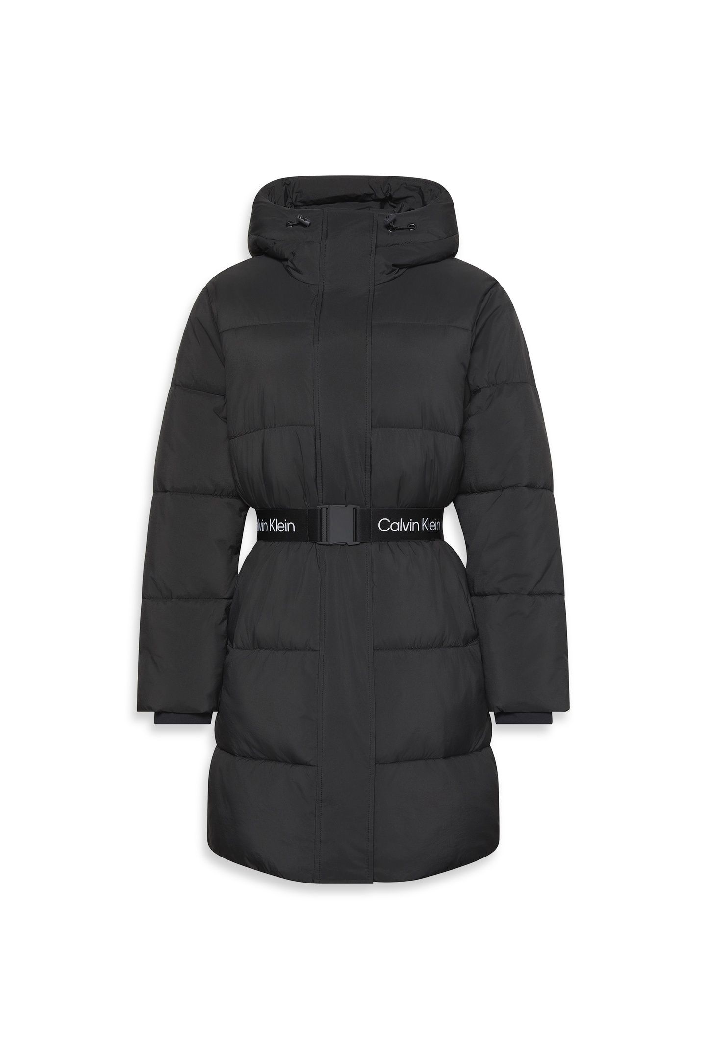 BELTED MIDWEIGHT COAT BLACK 4