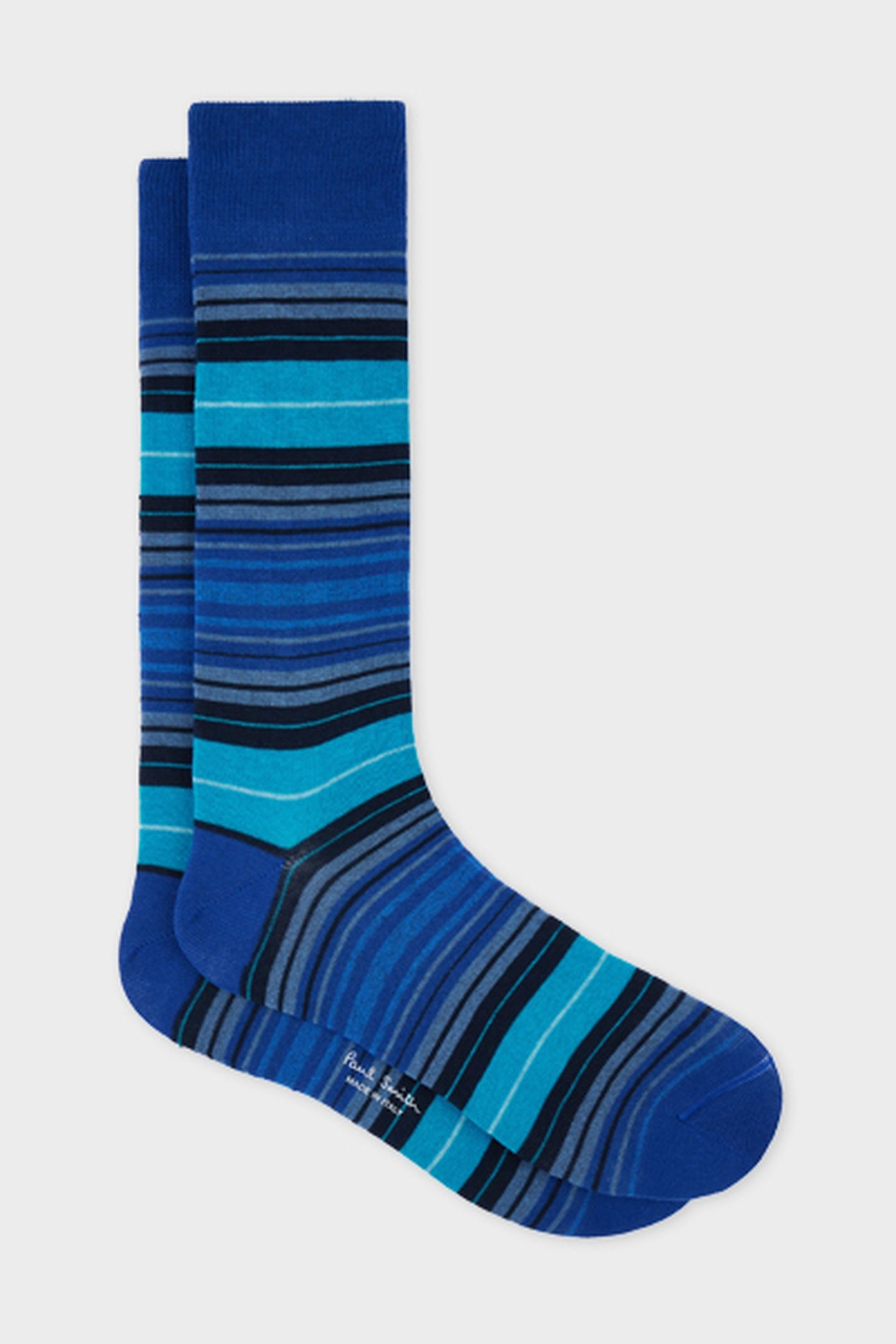 MEN SOCK JAYDEN STRIPE NAVY 2