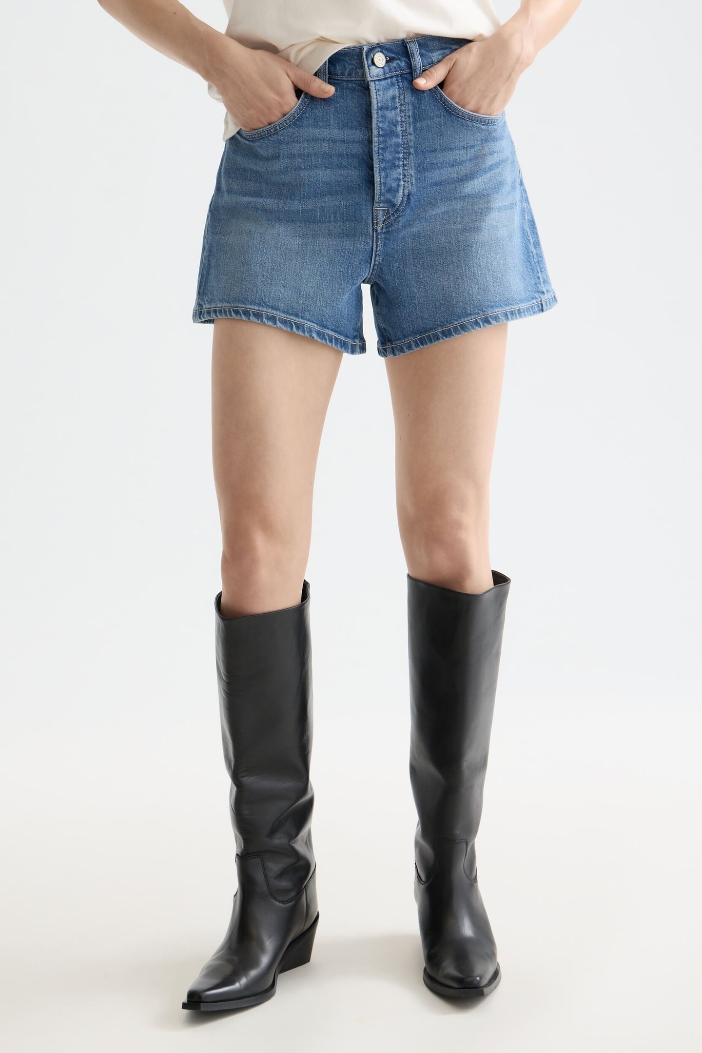 THE RAY DENIM SHORT BLUE DREAM 1