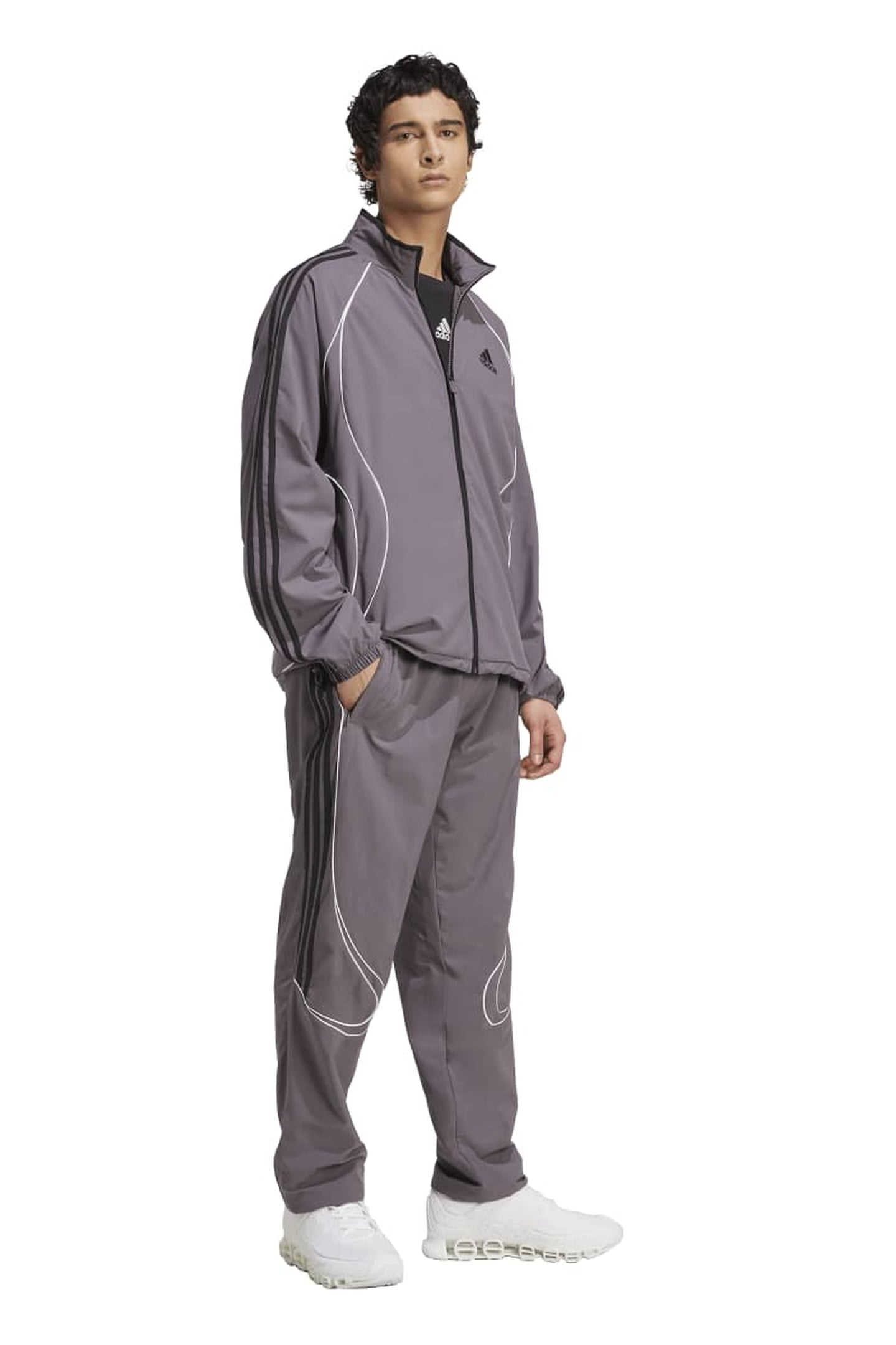 UNISEX TEAMGEIST TRACK PANTS GREY STRATA 3