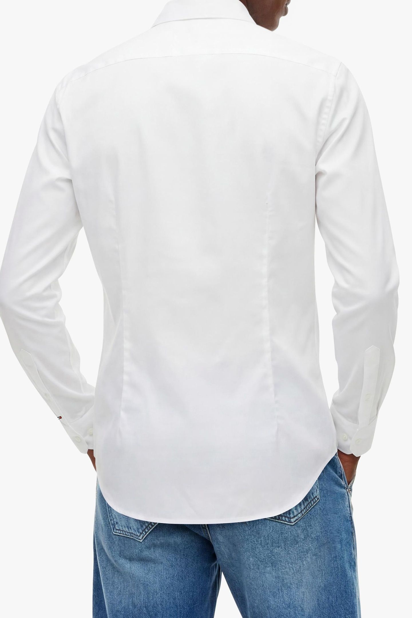 NY FLEX COLLAR SOLID WHITE 7