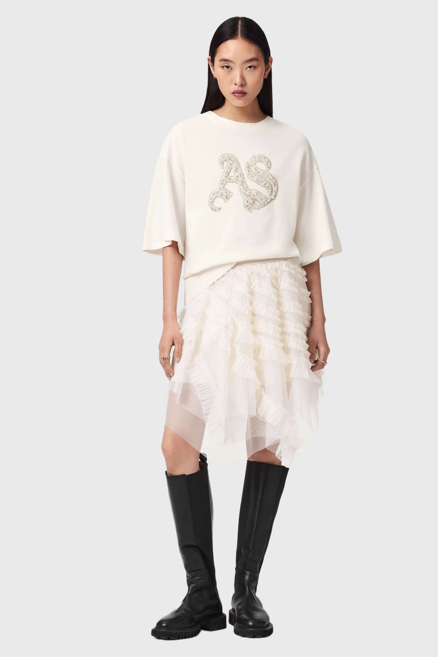 ICON AMELIE TEE OPTIC WHITE 1