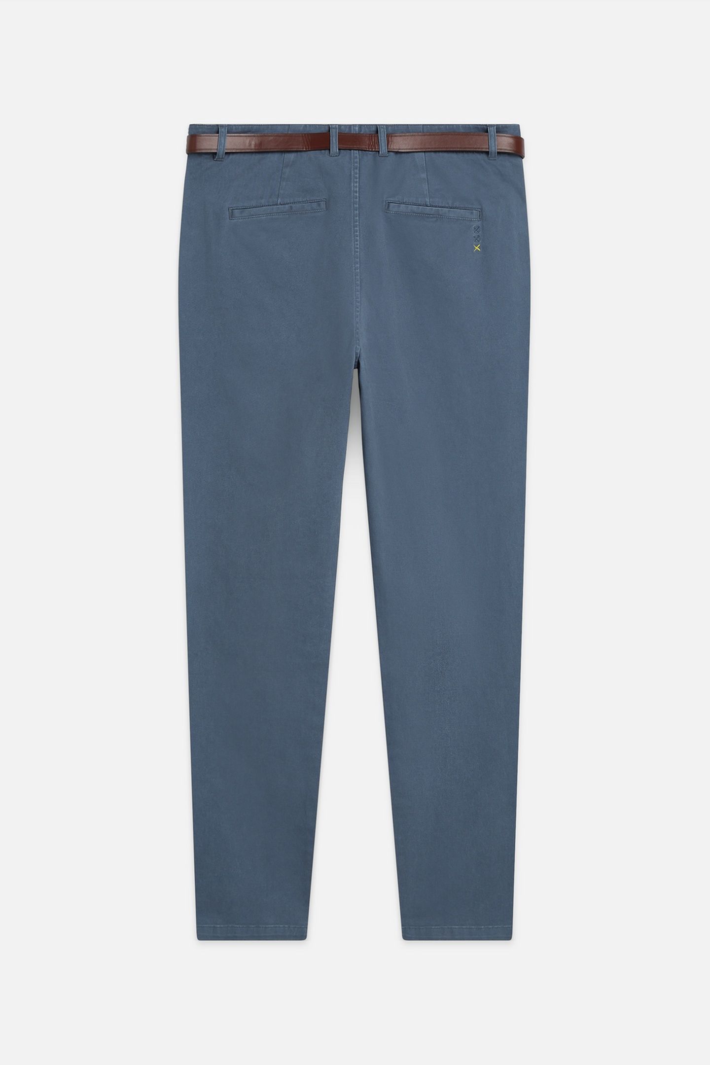 WARREN COTTON TWILL WASHED CHINO WITH BELT BERING SEA 2