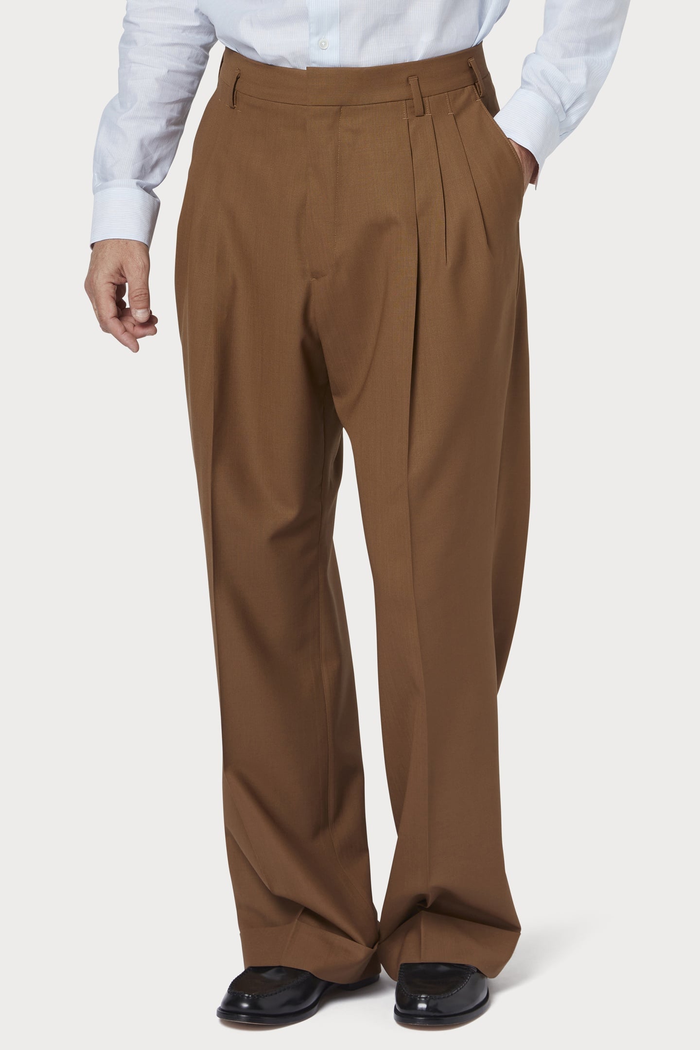 MENS TROUSER CAMEL 2