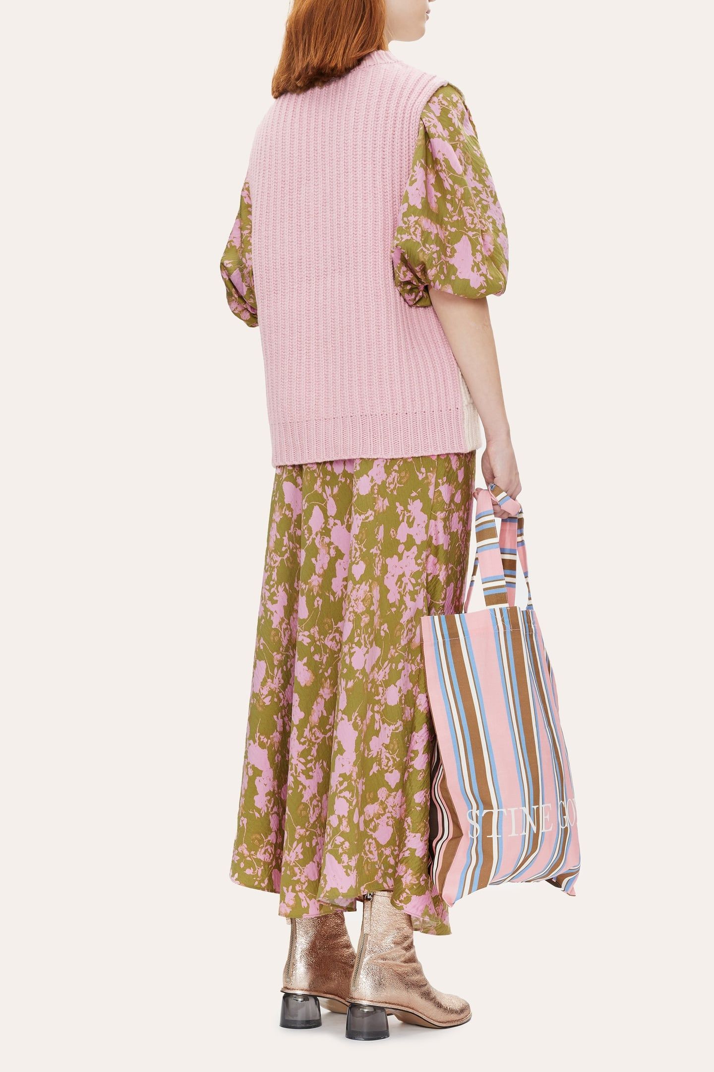 CINDI PATCHWORK MULTI KNIT COLOUR BLOCK 4