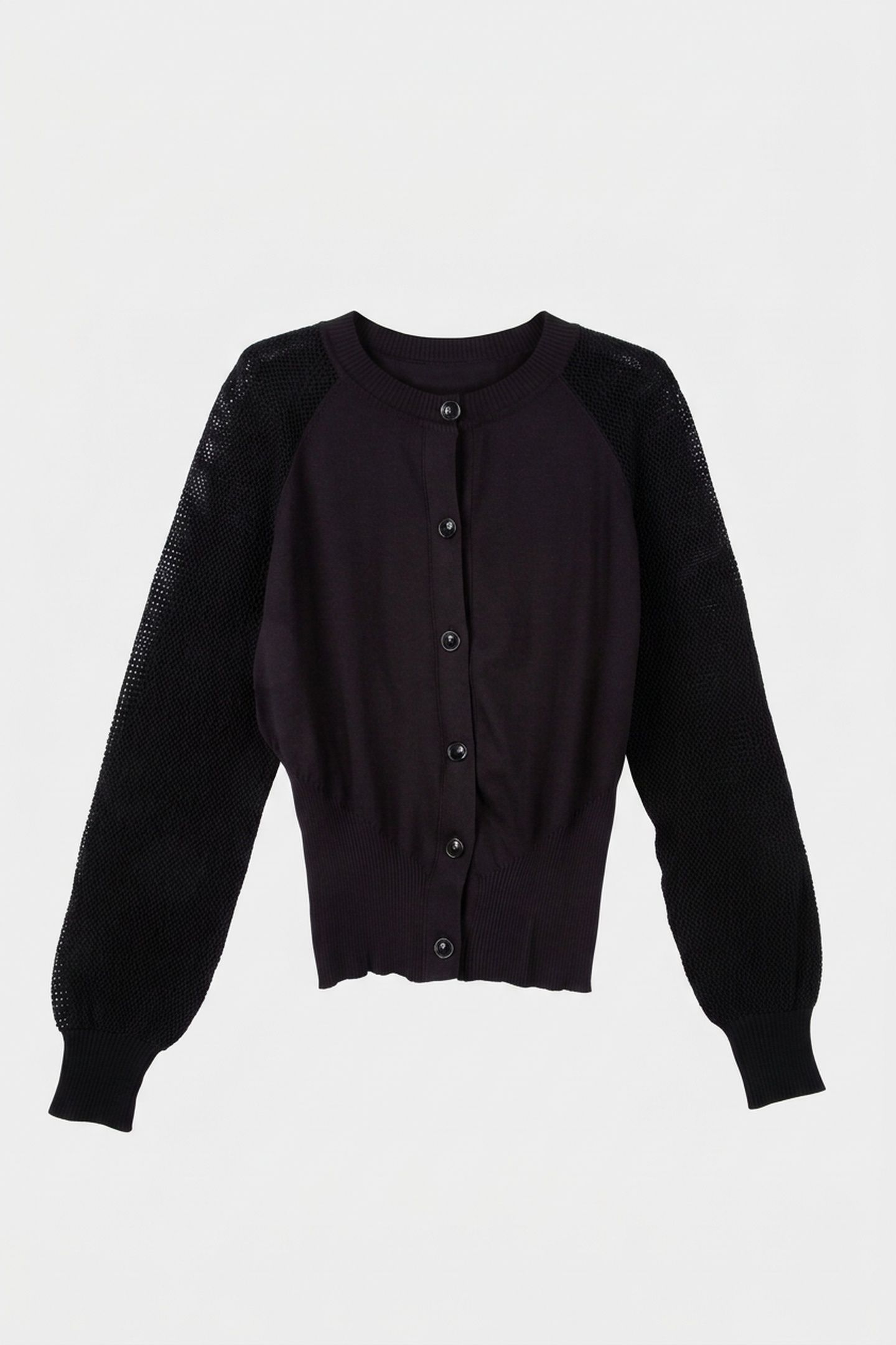 KNITTED JACKET BLACK 3