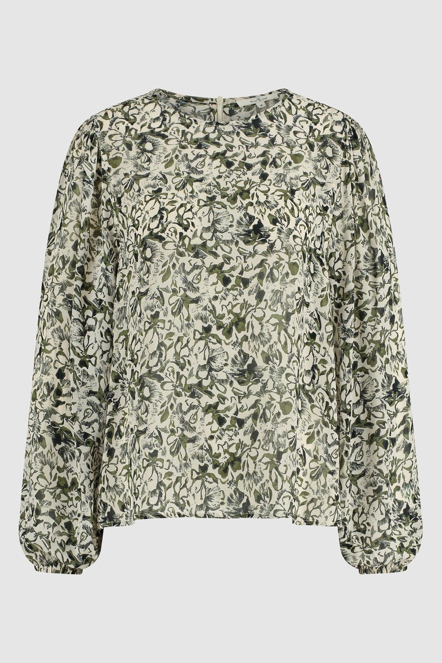MILEY BLOUSE FROSTED FLOWER 1