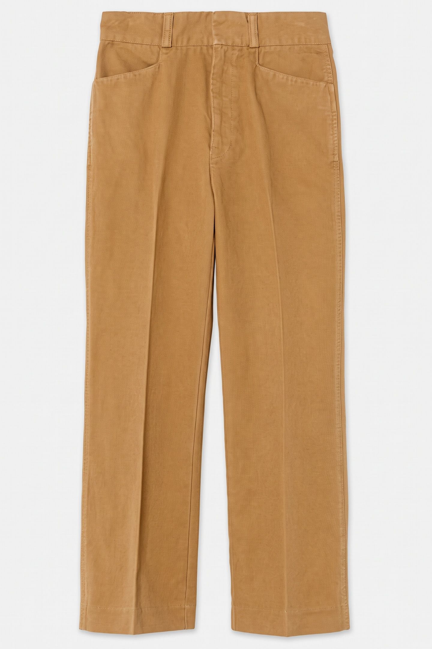 70S TROUSER WASHED CAMEL 5