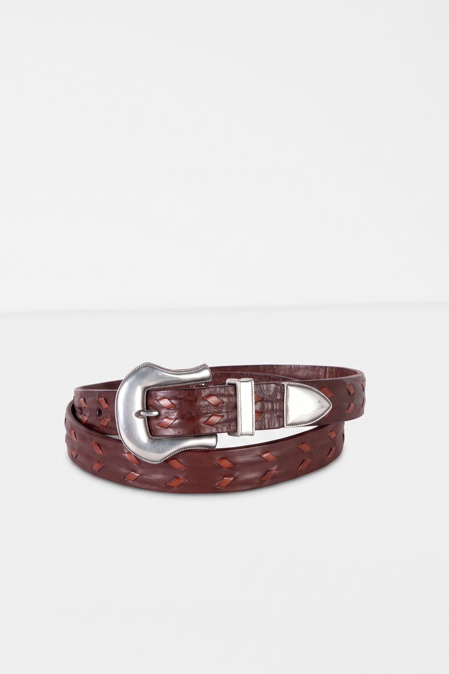 25MM - EASTWOOD ROPER BELT SMOKED PAPRIKA 1