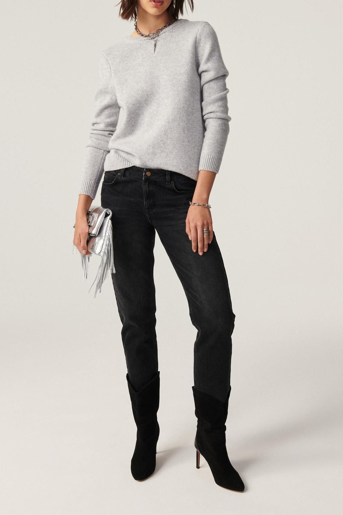 LONG SLEEVES KNIT GRIS 6