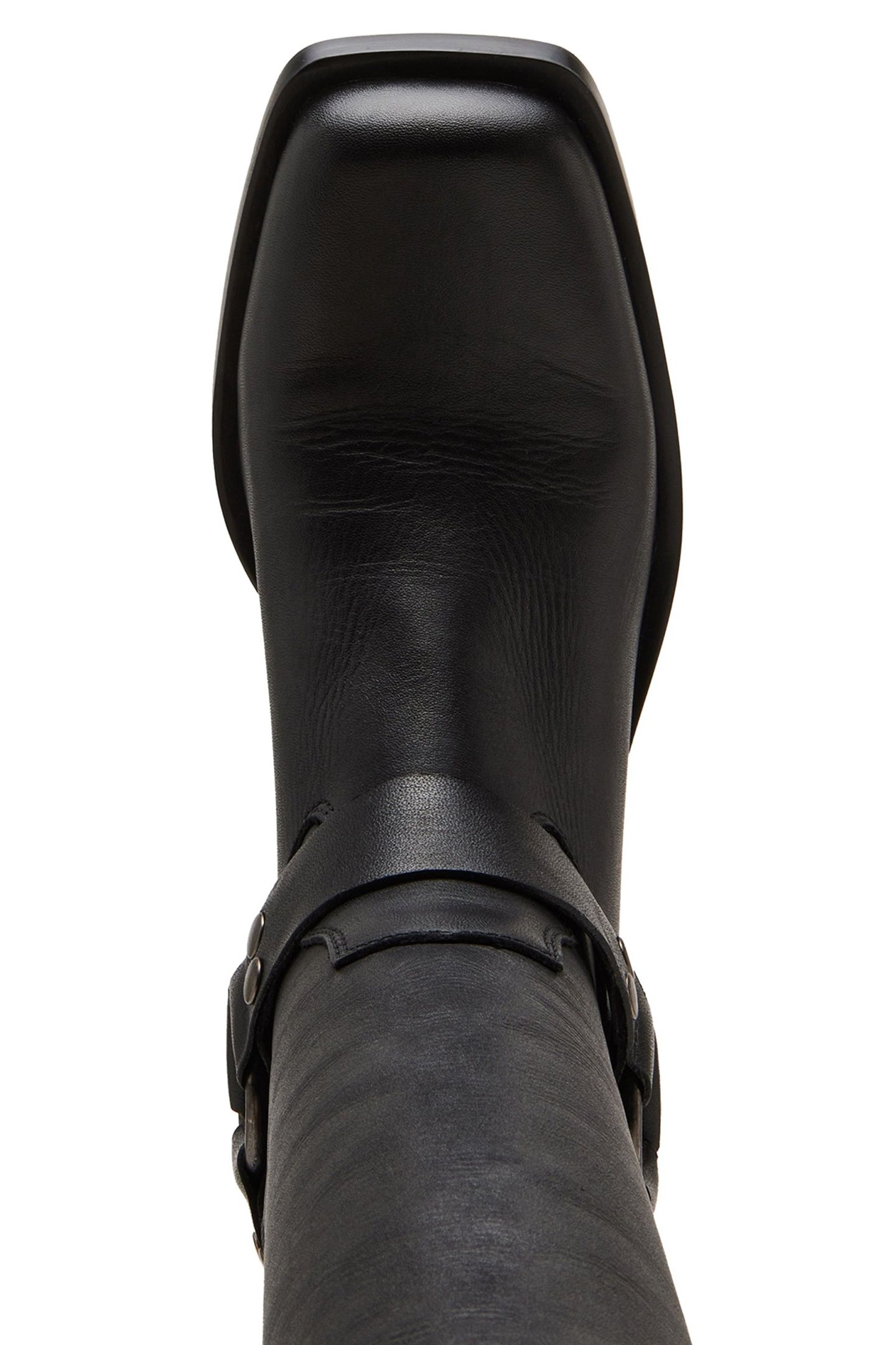 RUSKIN BOOTS BLACK LEATHER 5