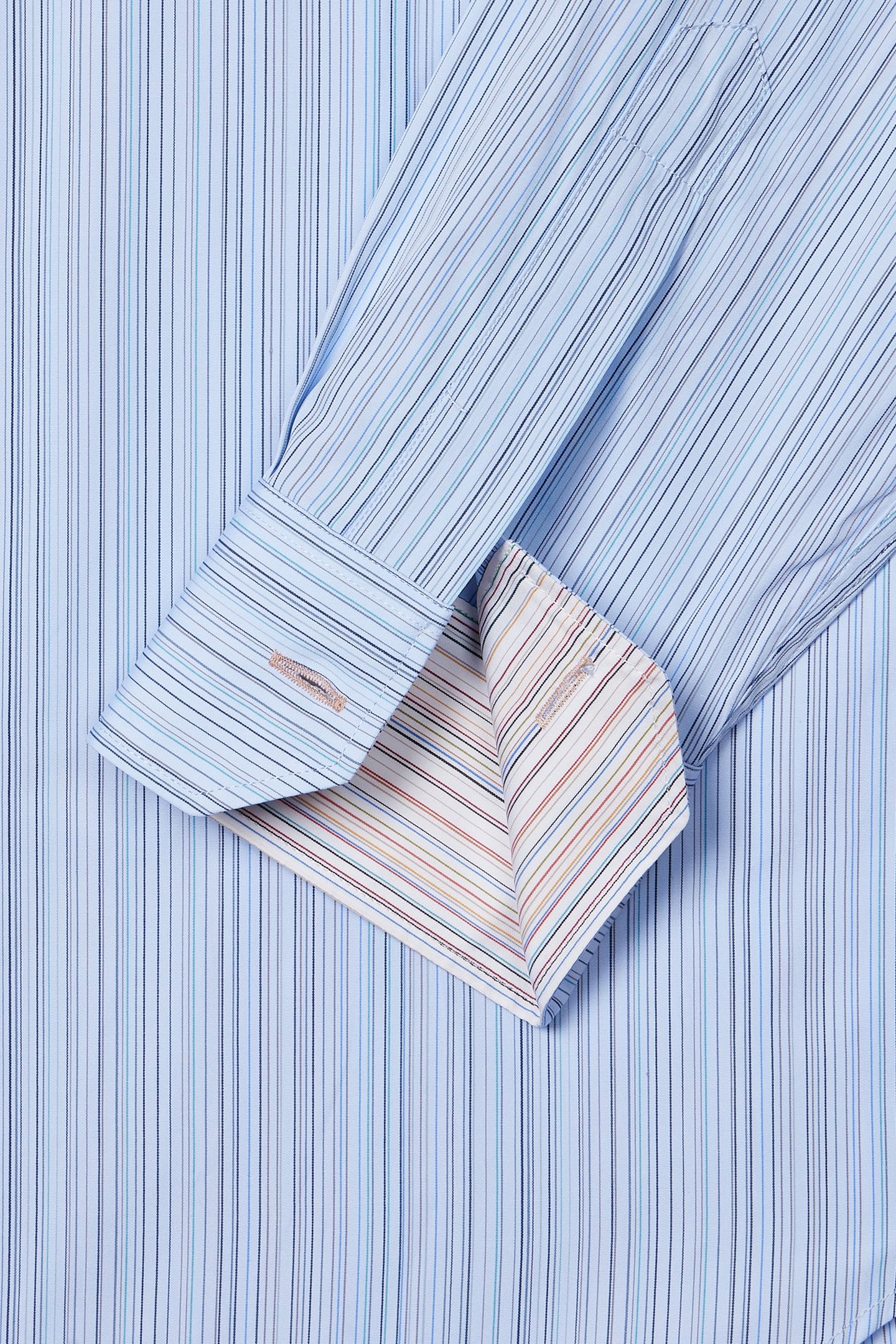 MENS S/C TAILORED FIT SHIRT LIGHT BLUE 3