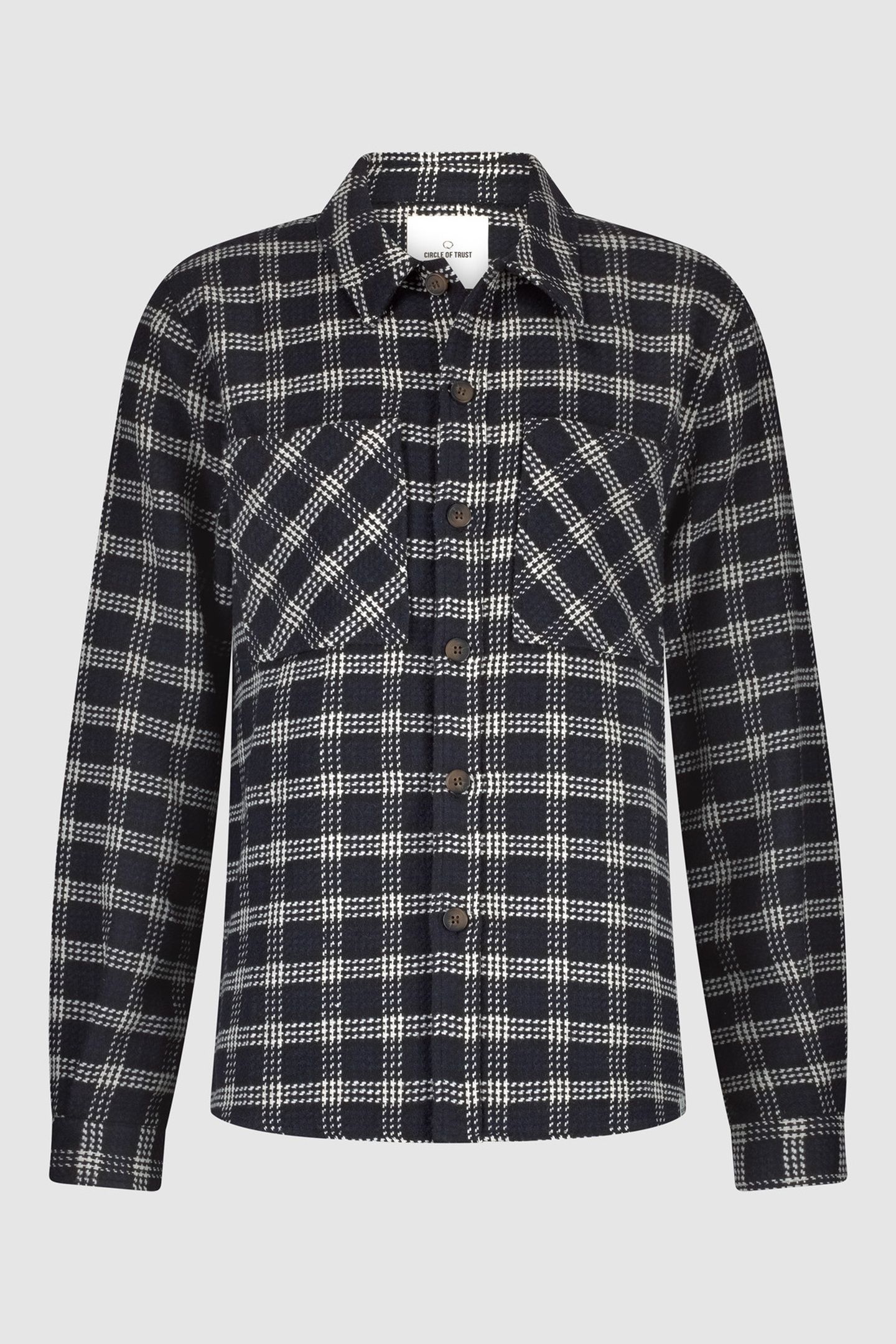 TOMMY OVERSHIRT BLUE GRAPHITE 1