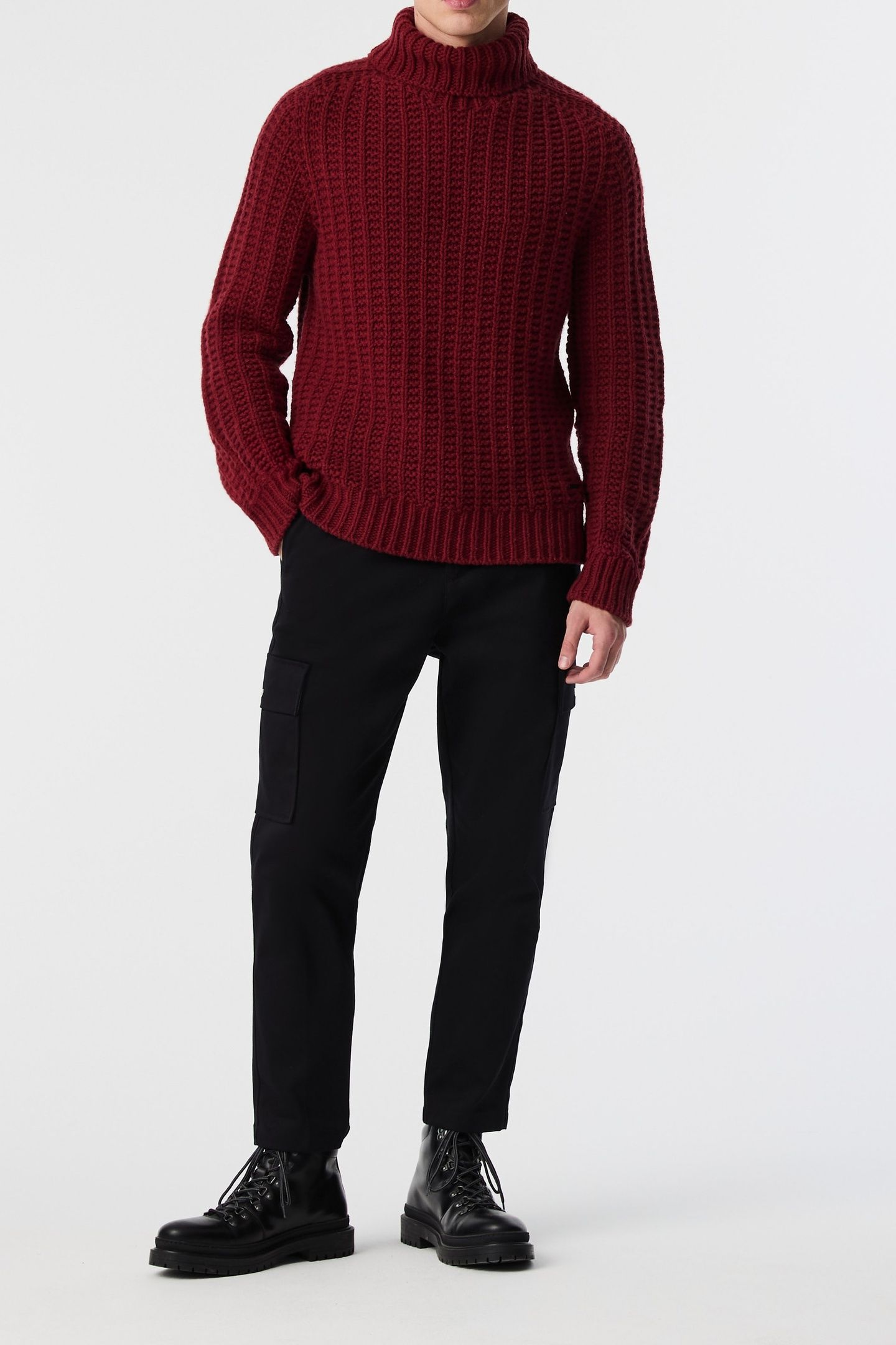 FINAR V2.Y9.02 PULLOVER DARK BERRY 1