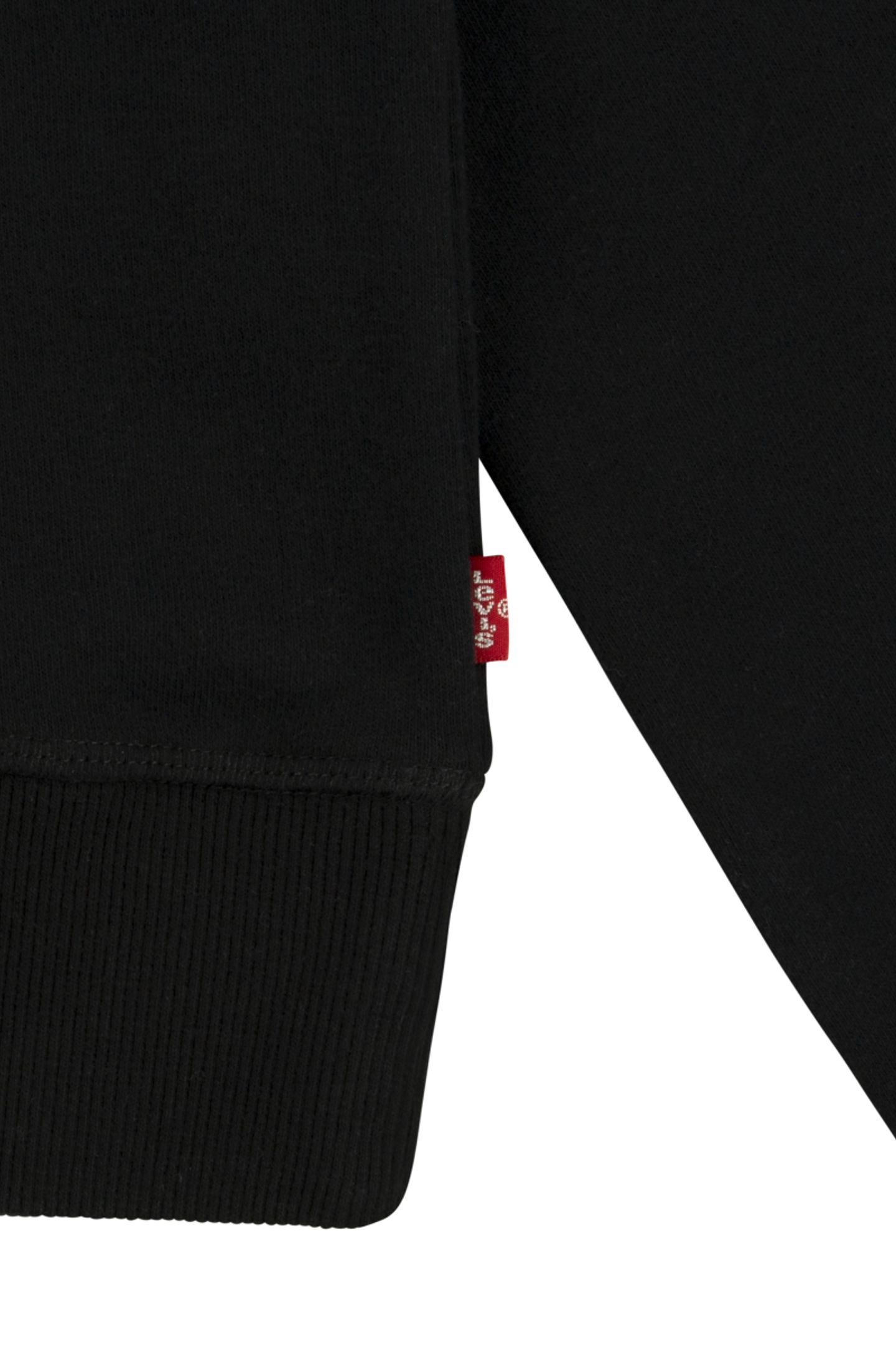 GIRLS KEY ITEM LOGO CREW BLACK 3