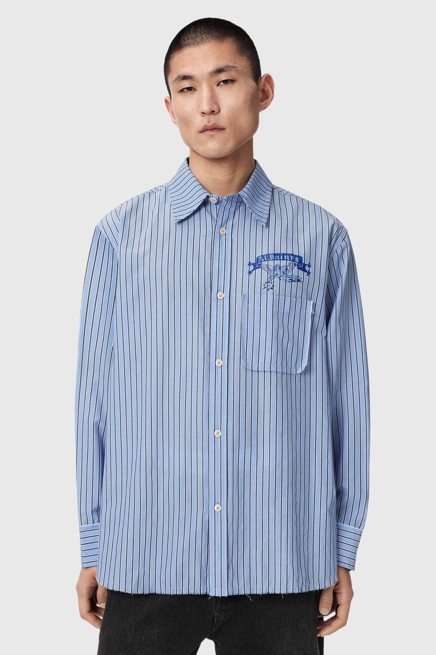 NORTE LS SHIRT LAKEHOUSE BLUE 2