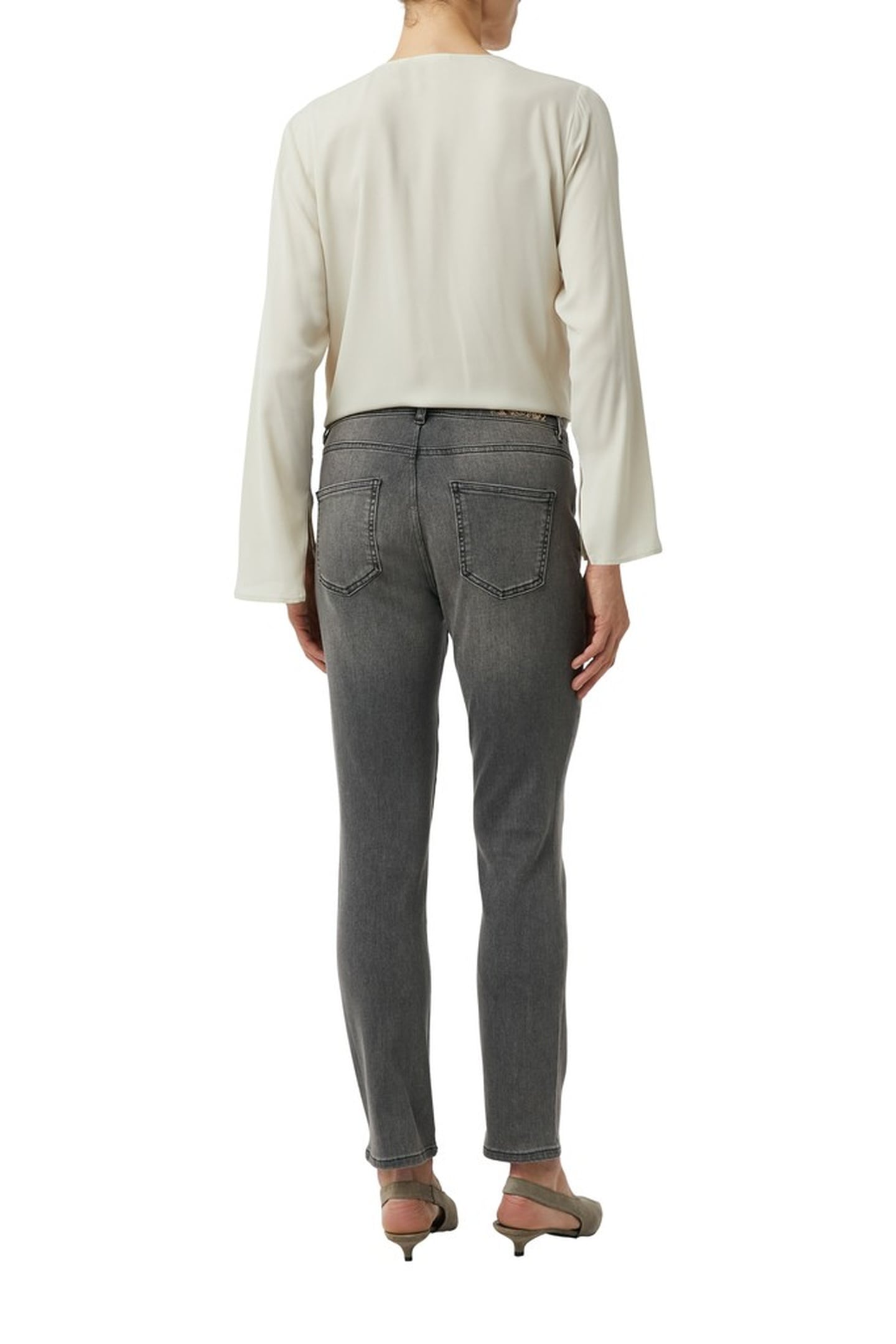 COMMA JEANS GREY/BLACK 3