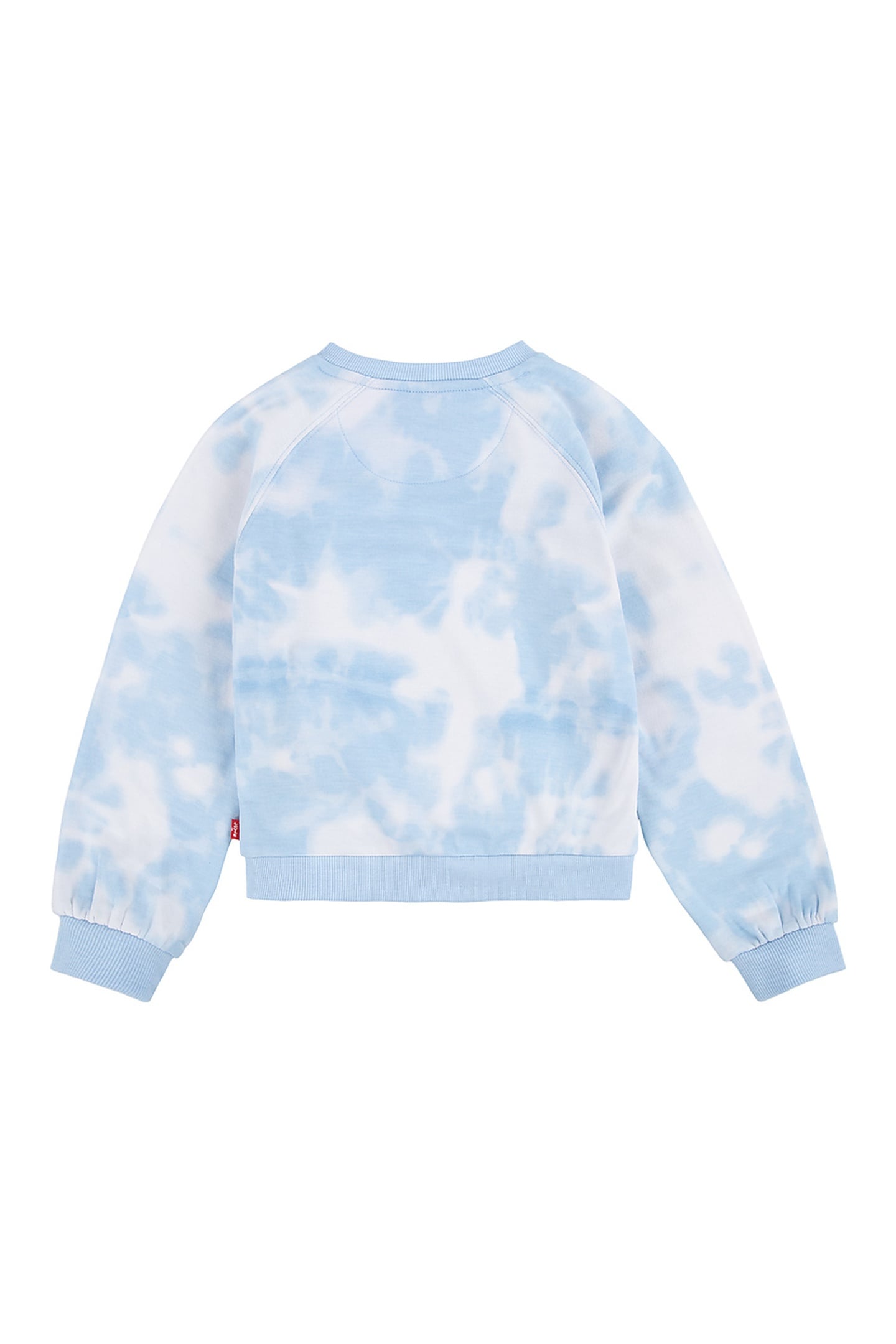 GIRLS BENCHWARMER CREW SWEATSHRT PLEIN AIR TIE DYE 2