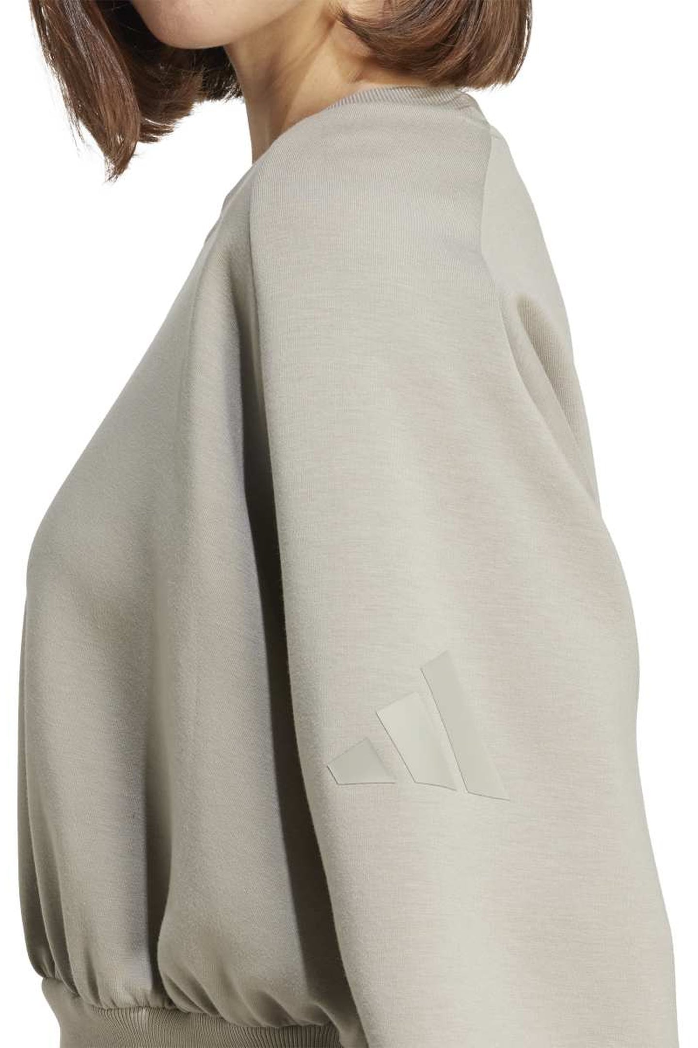 W ALL SZN SWEATSHIRT SILVER PEBBLE 4