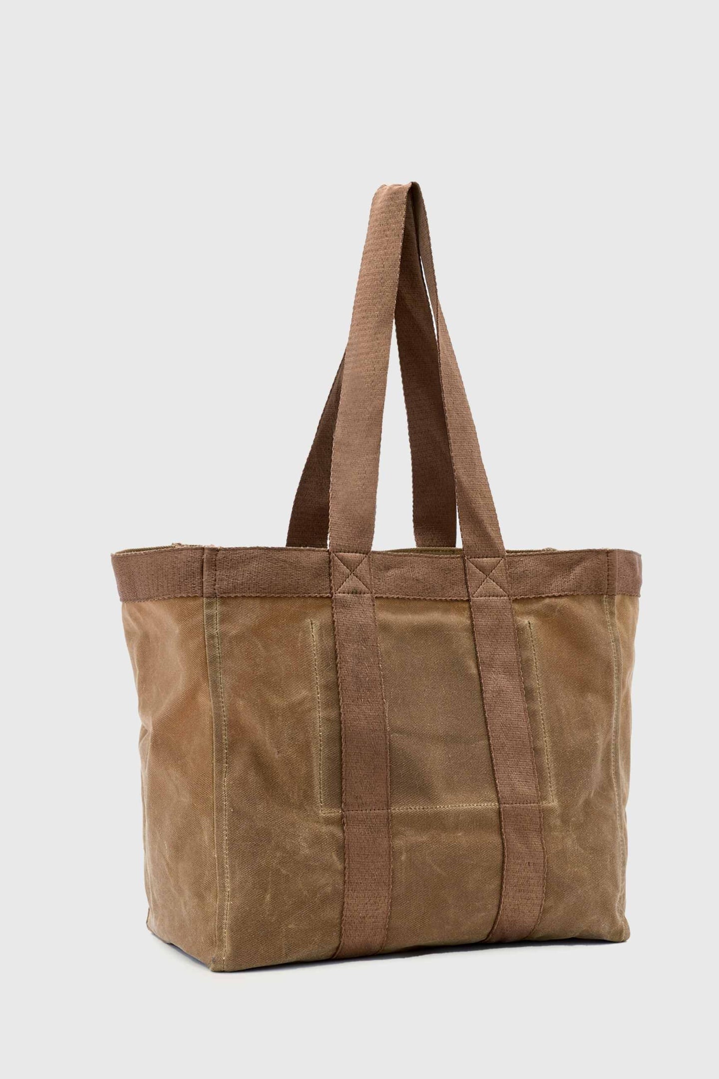 LAYO CANVAS TOTE WEATHERED BROWN 3