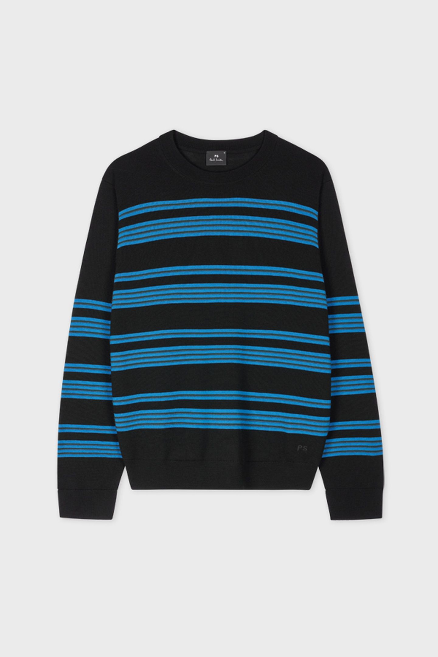 MENS SWEATER CREW NECK BLACK 5
