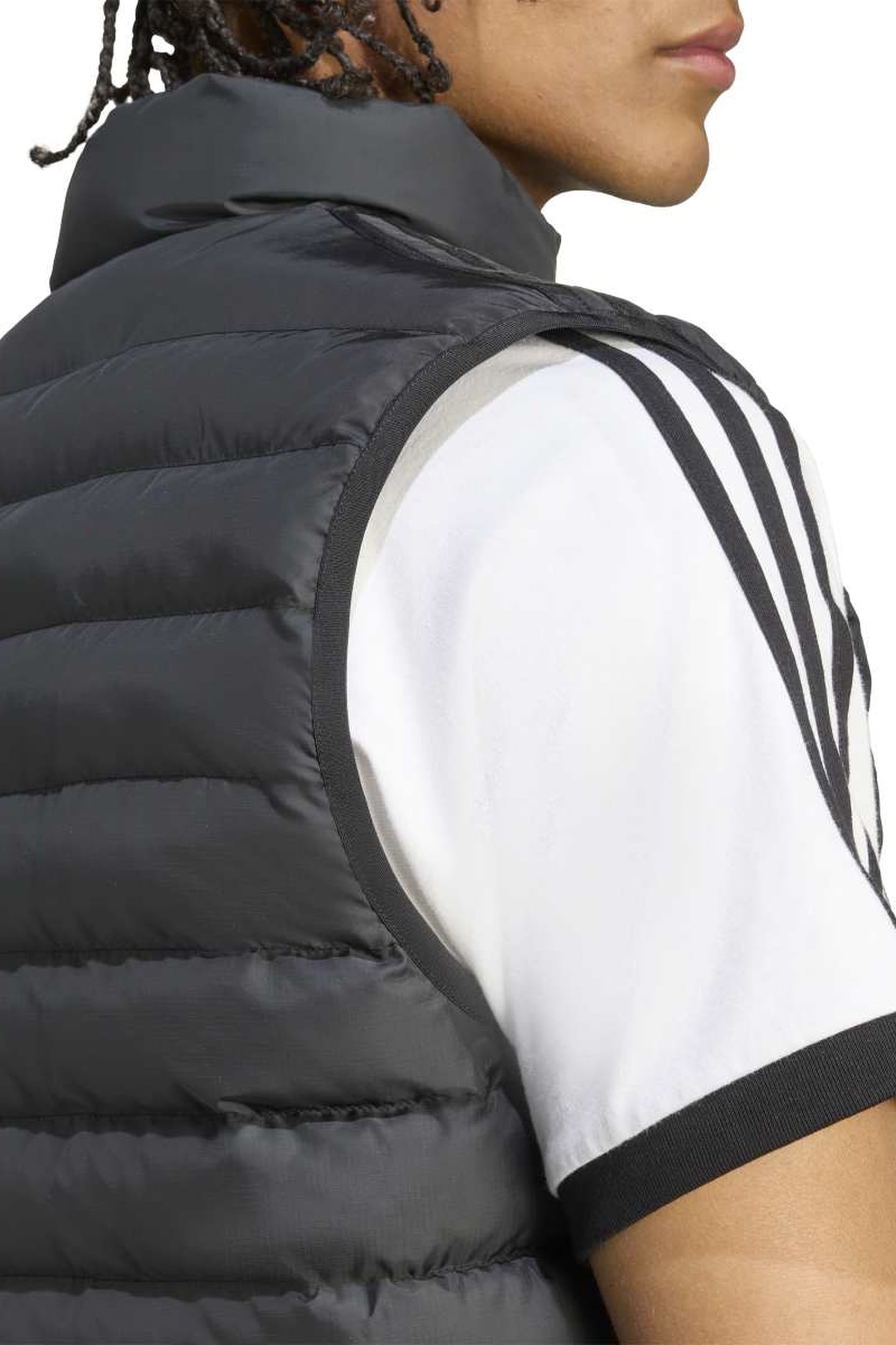 UNISEX PADDED VEST BLACK 5