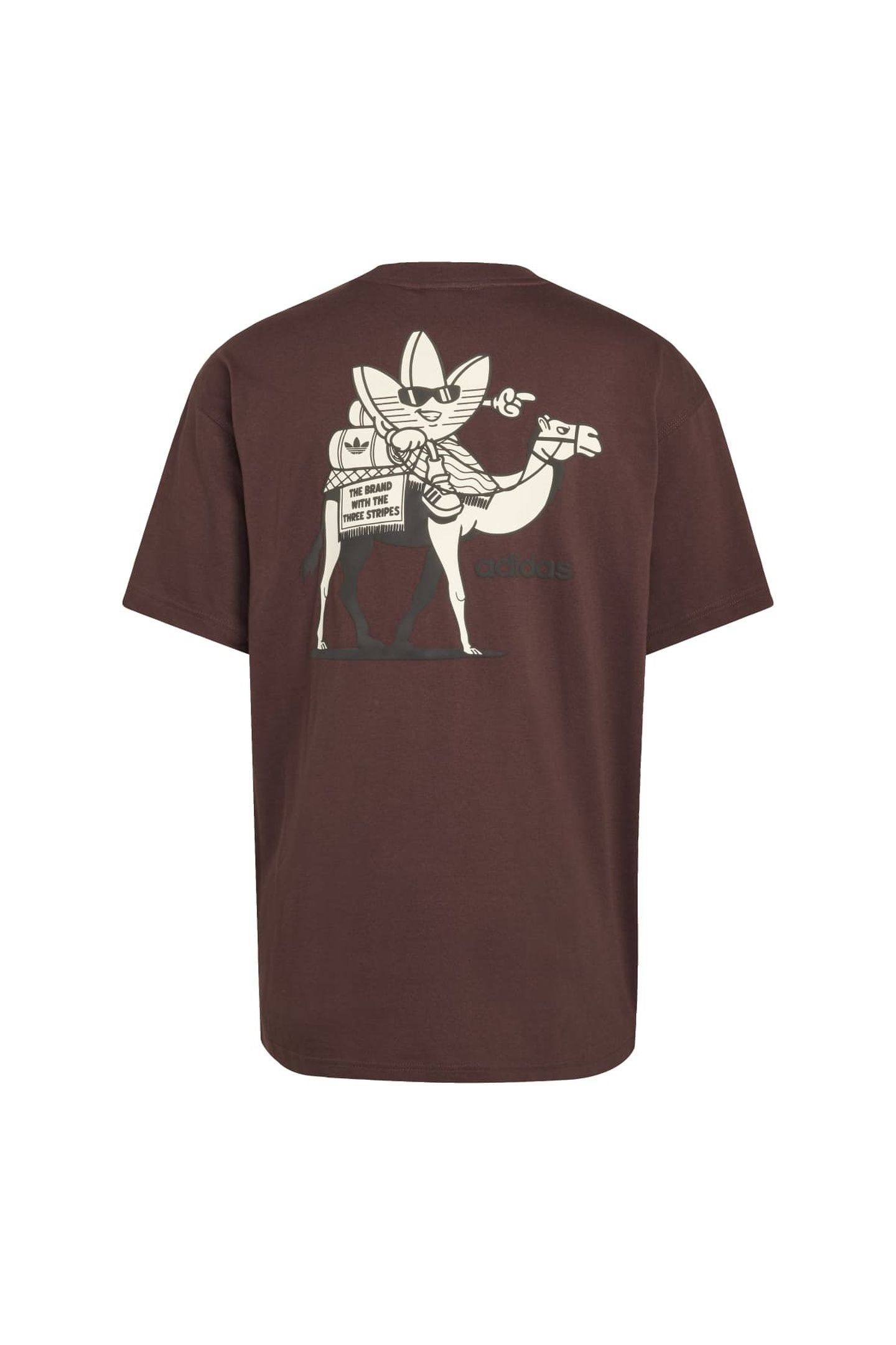 UNISEX CAMEL TREFFY TEE SHADOW BROWN 4