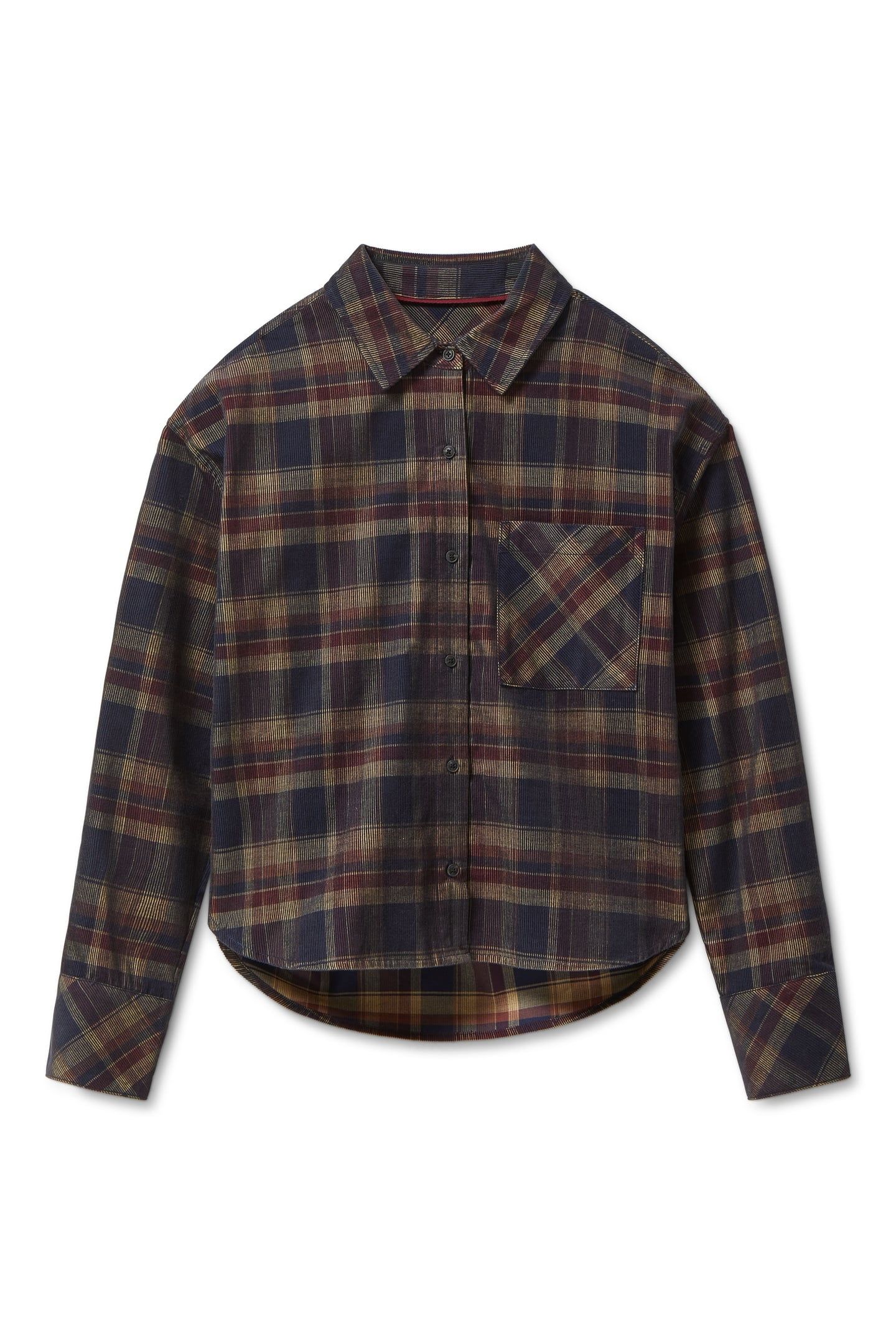 CROPPED SHIRT MULTI PLAID 4
