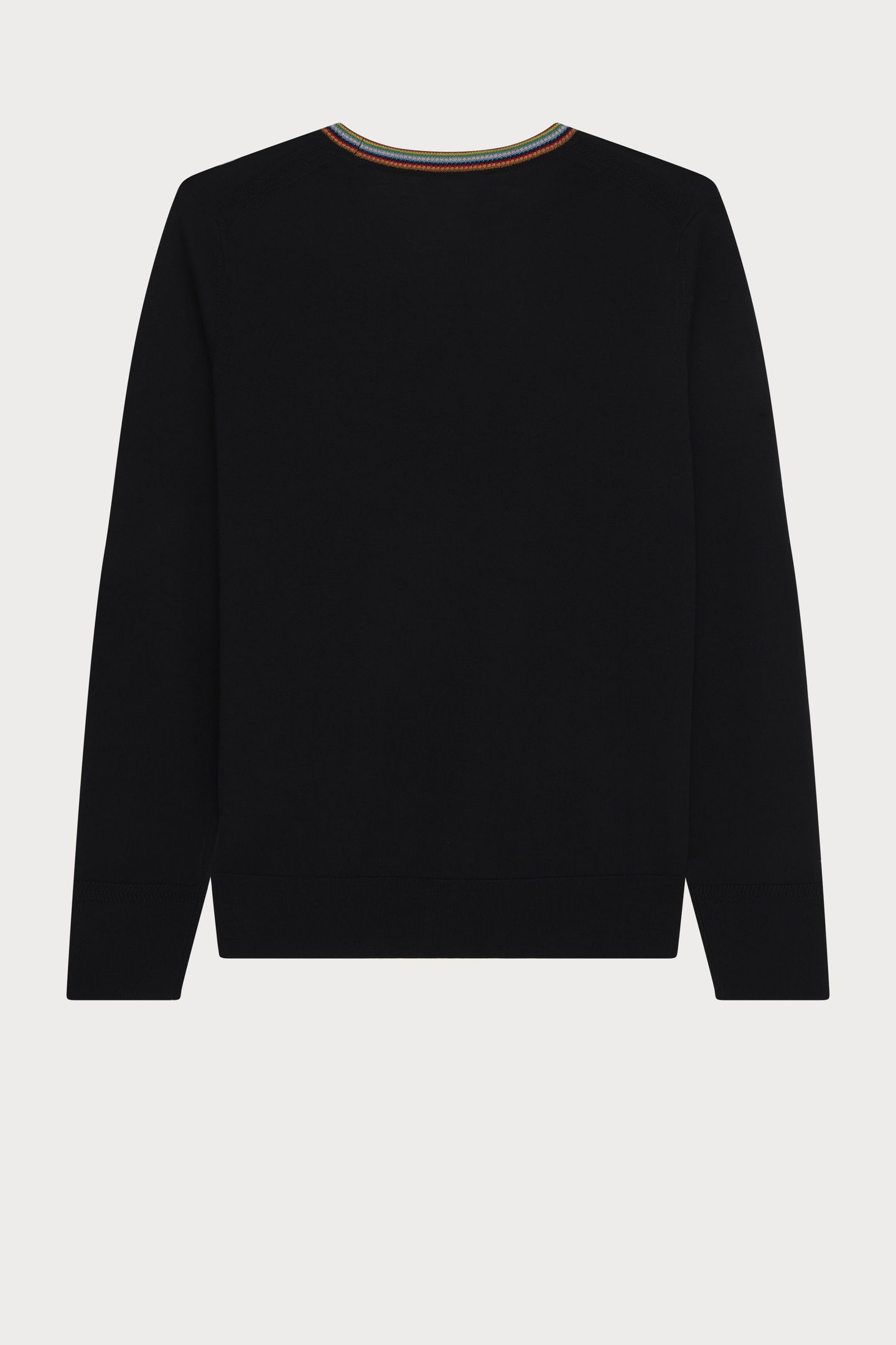 WOMENS KNITTED SWEATER CREW NECK BLACK 6