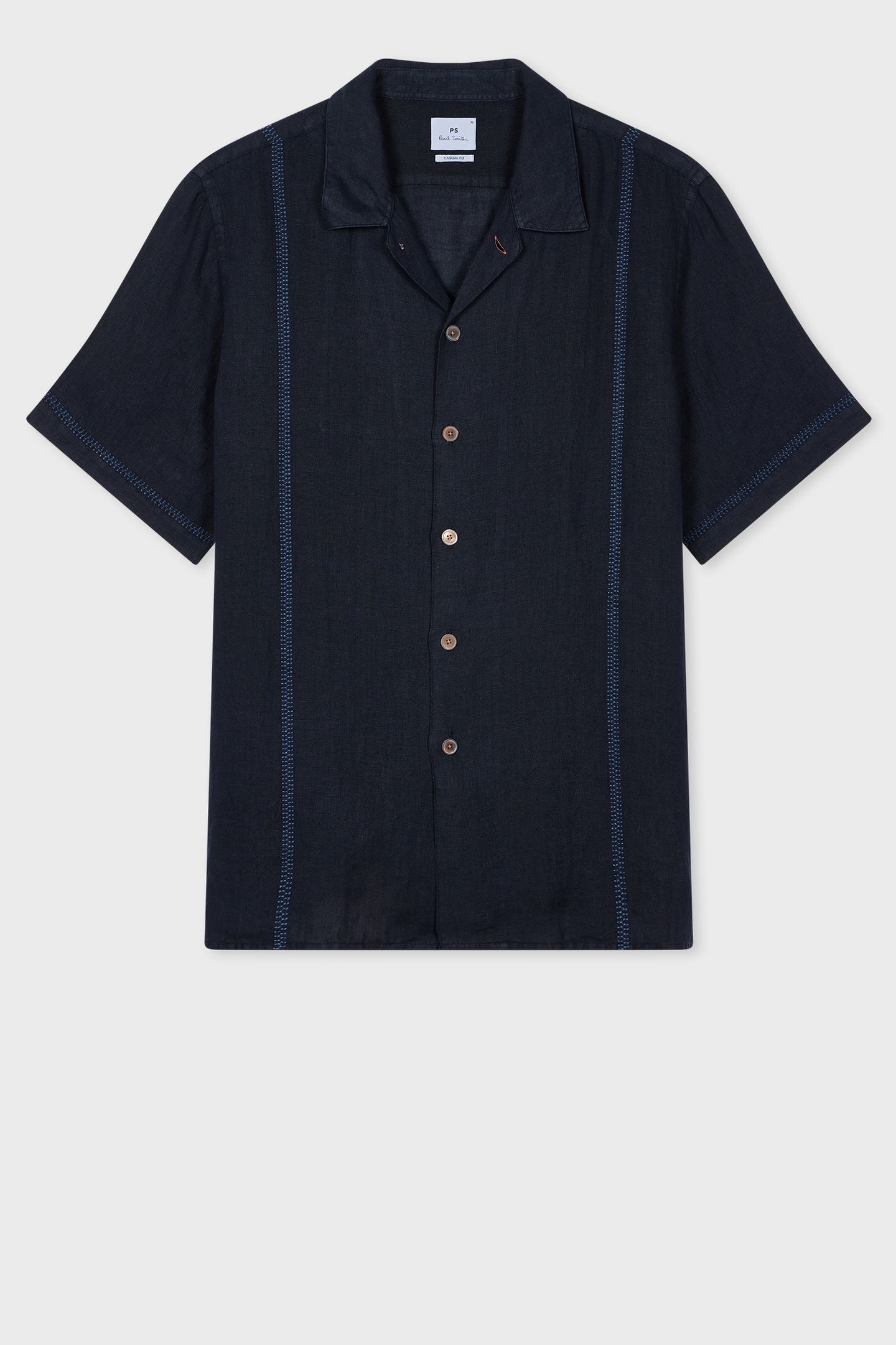 MENS SS CASUAL FIT SHIRT VERY DARK NAVY 1