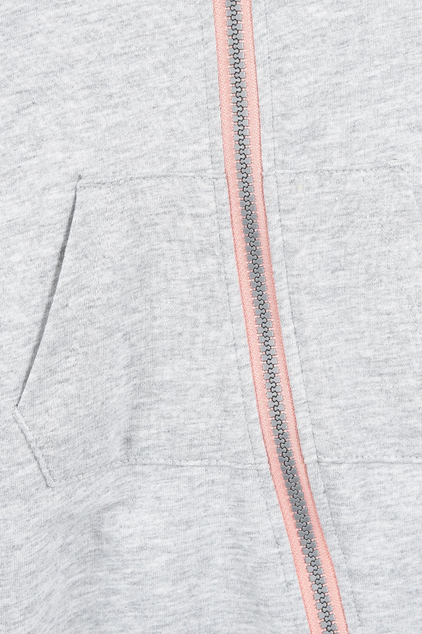 GIRLS ZIP PLAY ALL DAY COVERALL GRAY HEATHER 3
