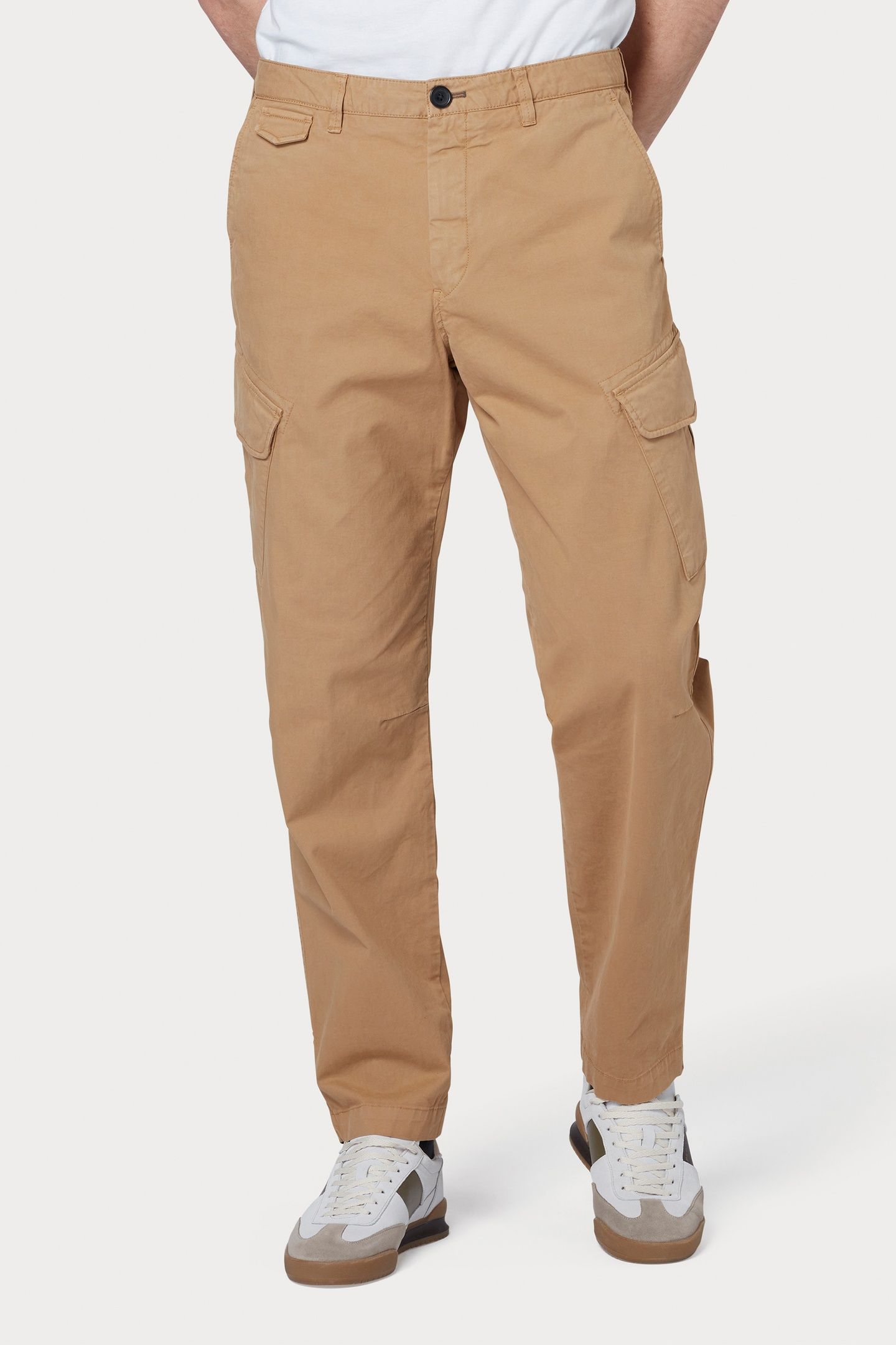 MENS CARGO TROUSER BS ZEBRA TAN 2