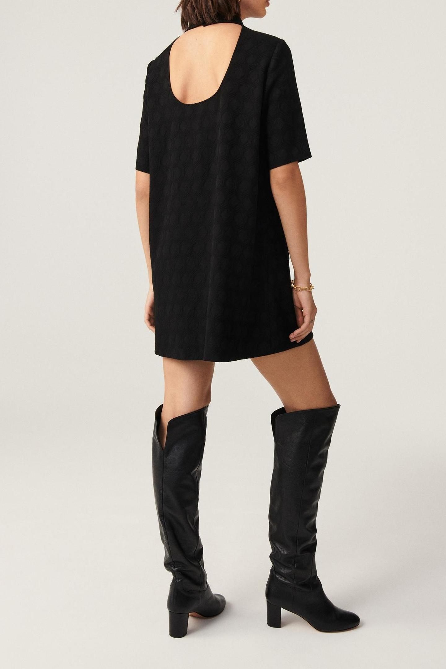MINI DRESS BLACK 2