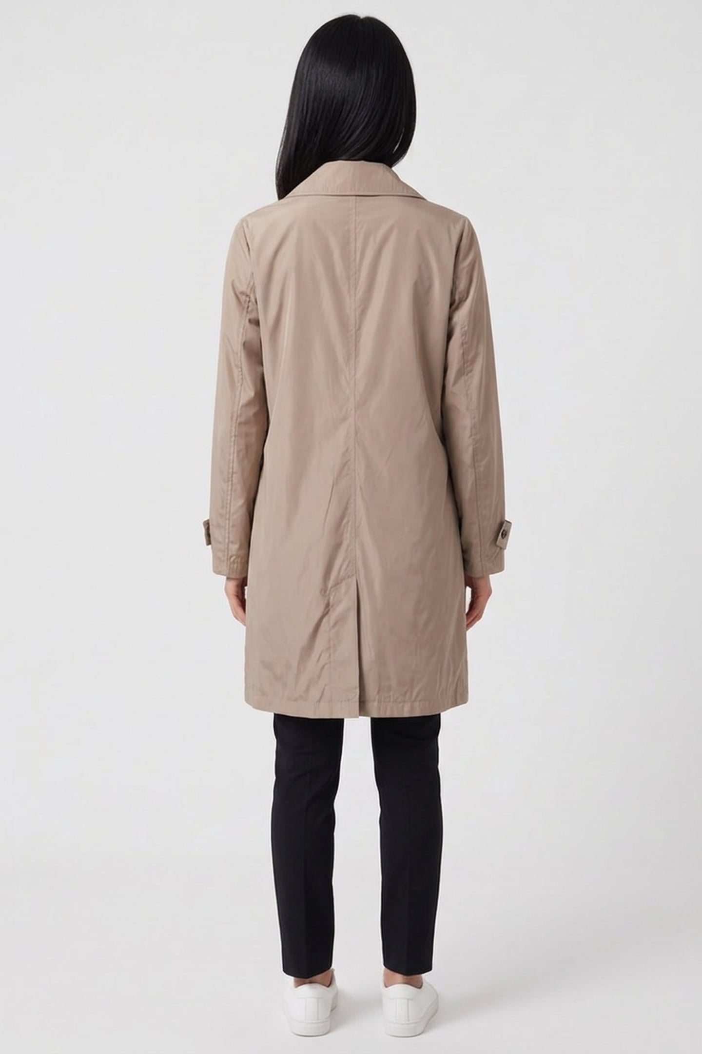 ZIP UP RAINCOAT TAUPE 2