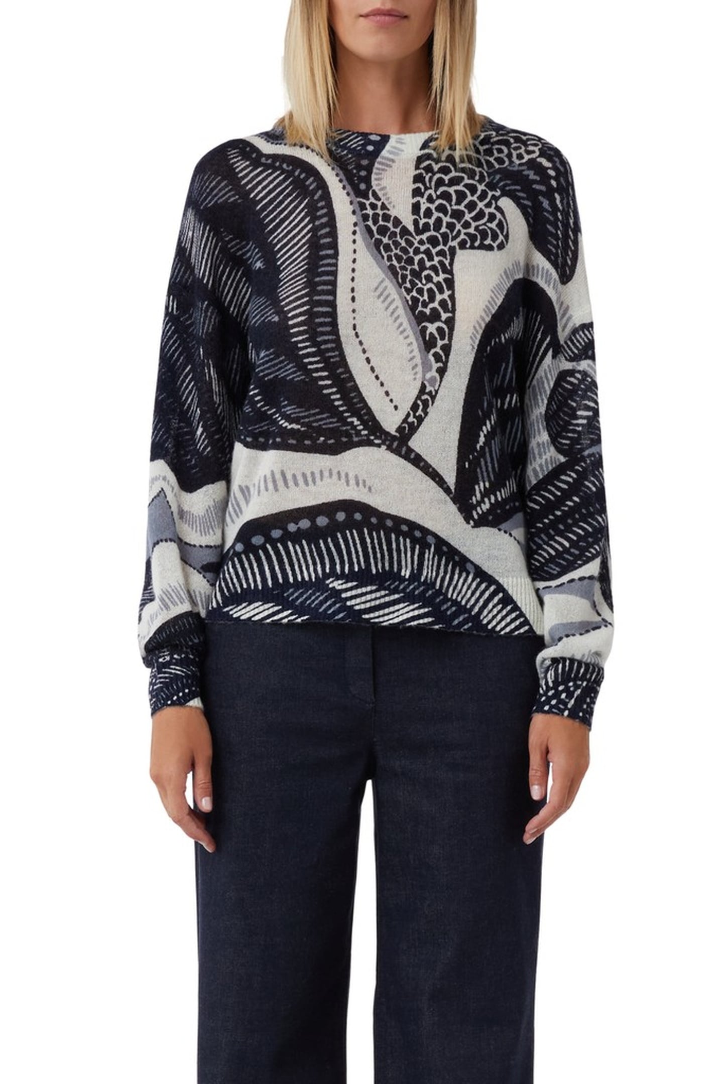 COMMA PULLOVER MARINE 1