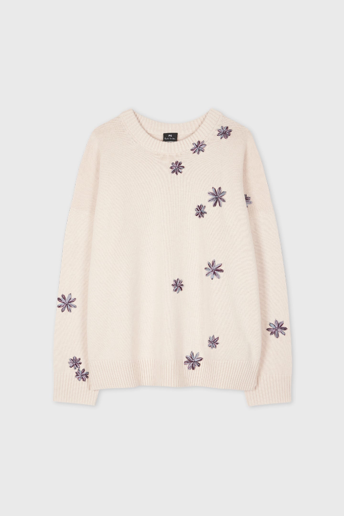WOMENS KNITTED SWEATER CREW NECK PARCHMENT 5