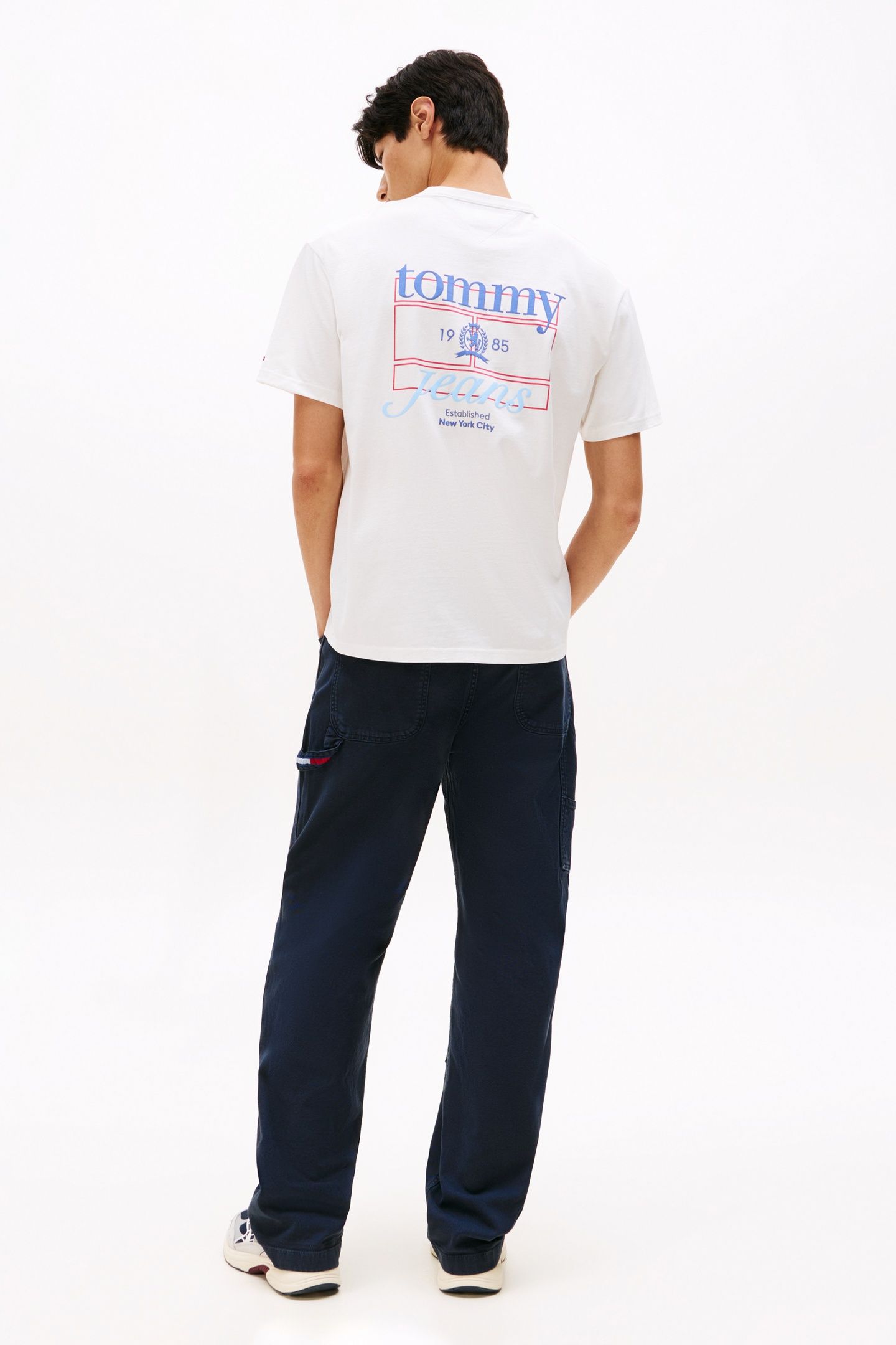 TJM RELAXED CREST PLAY TEE ECRU 2