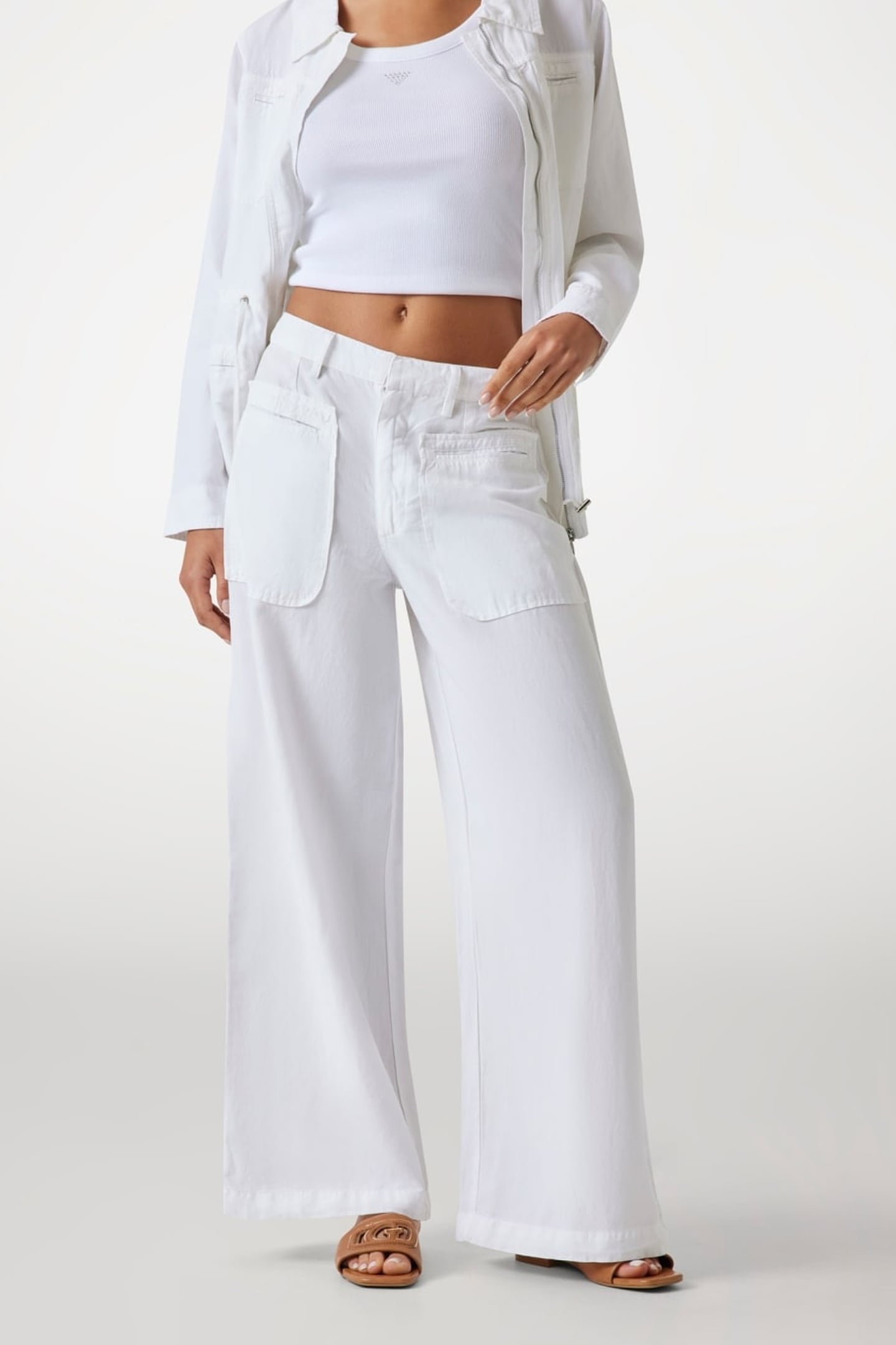 QUINN PARACHUTE PANT PURE WHITE 5