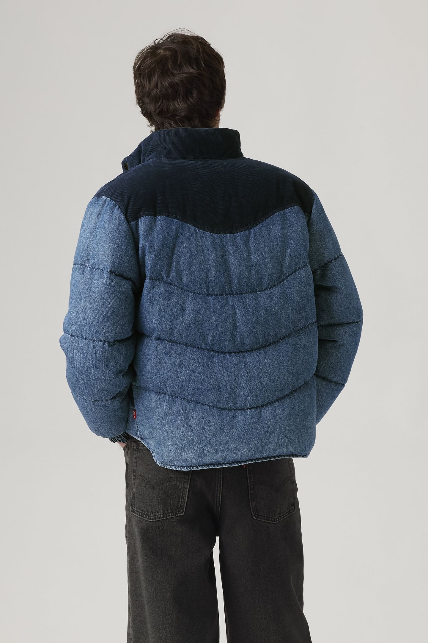 WILD WEST SHORT PUFFER JACKET RIVERBANK 2